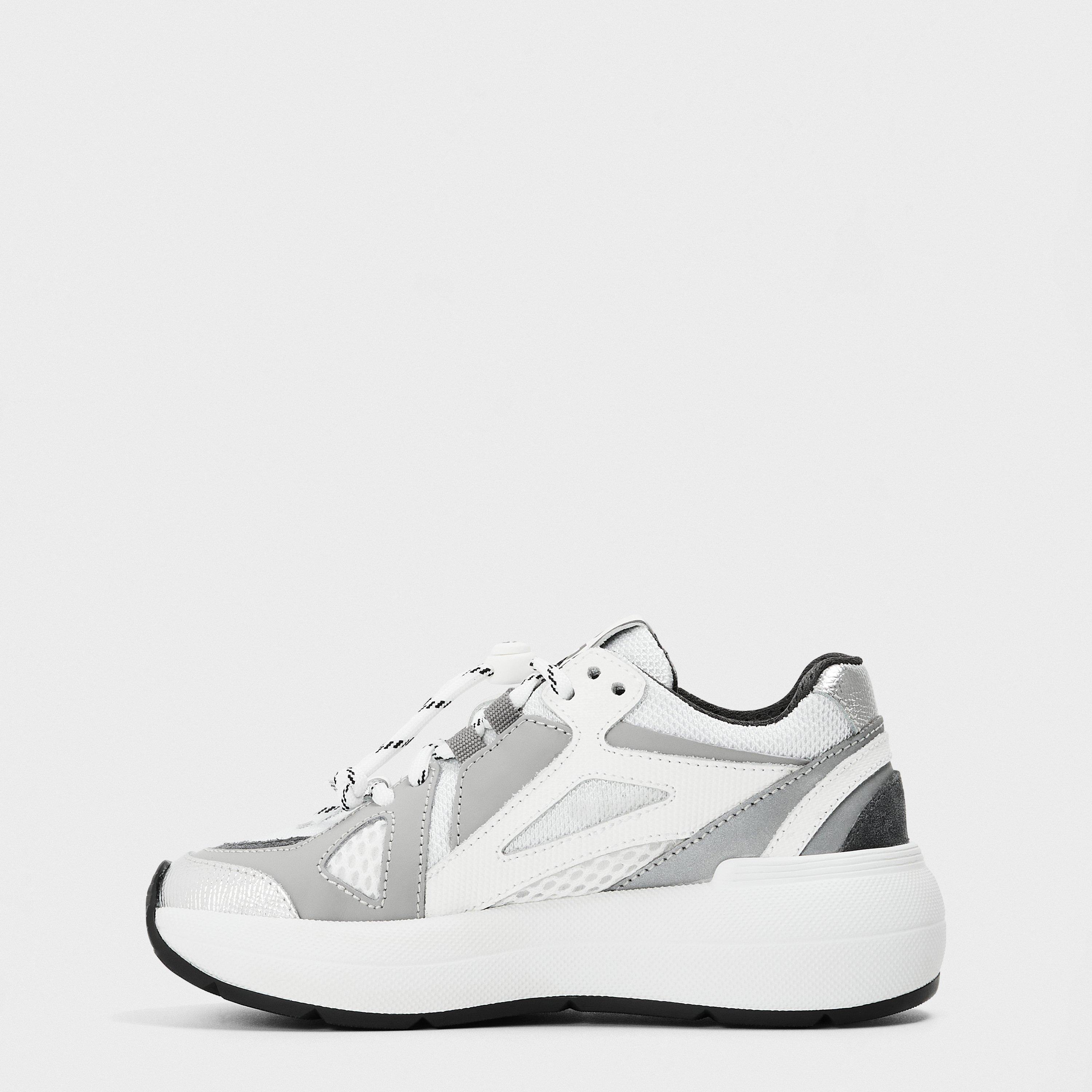 White 8B849 - Dolce and Gabbana - Unisex Kids Chunky Trainers - 2