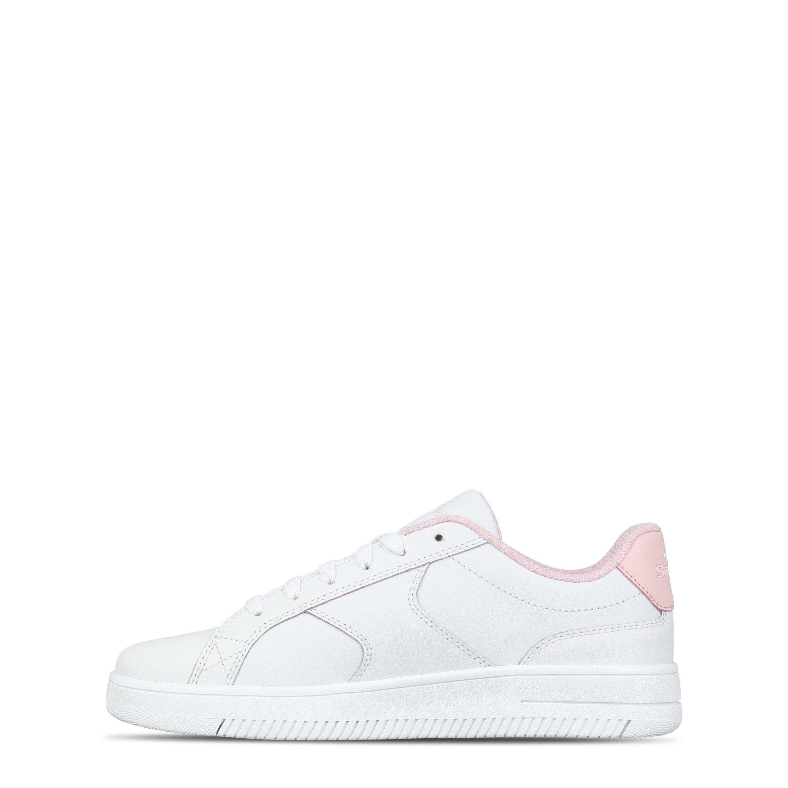 White/Pink - Slazenger - Kids' Slaz Starling Low-Top Trainers - 2