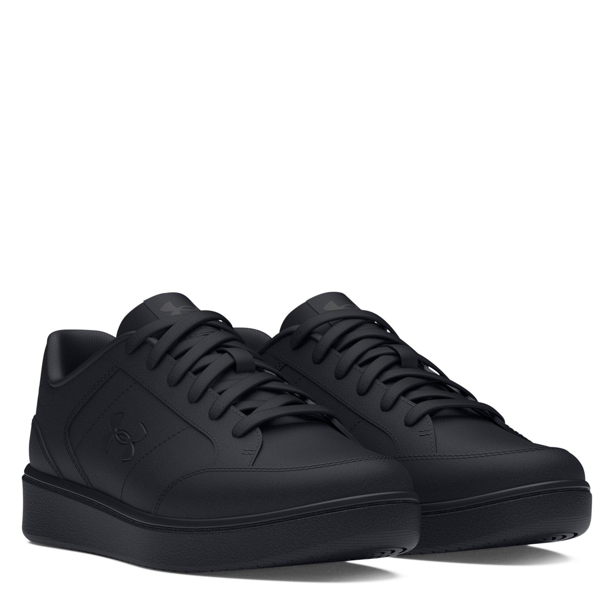 Triple Black - Under Armour - Kids' Official BTS Low-Top Trainers - 5