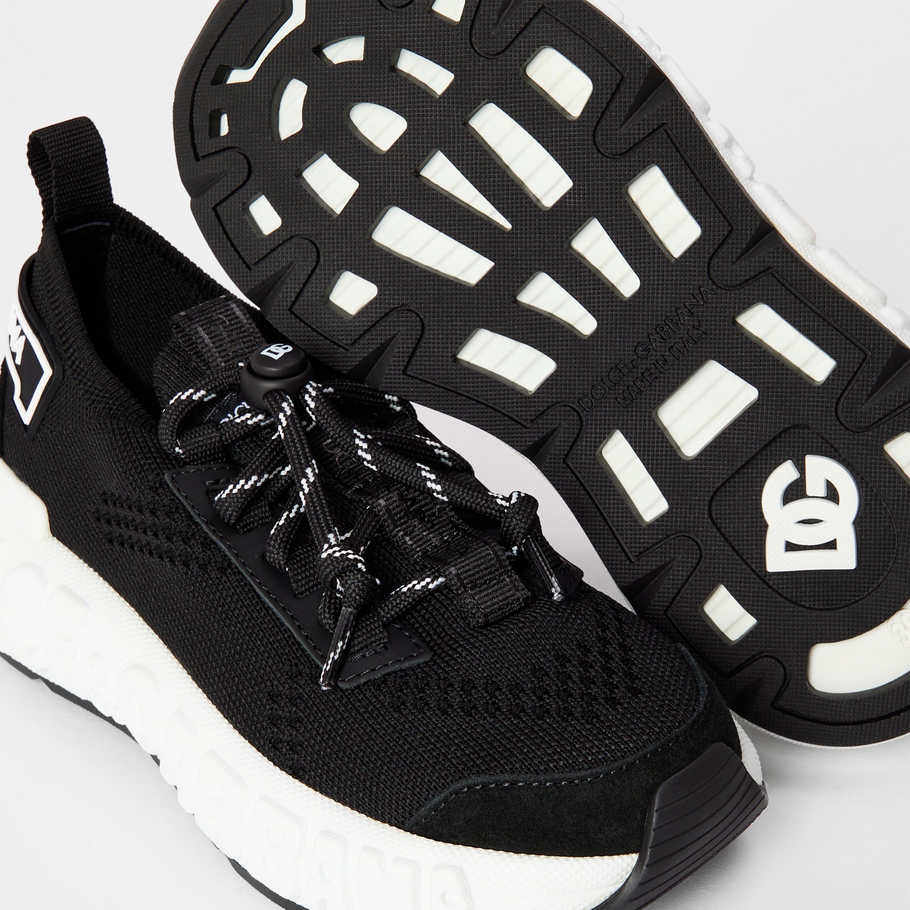 Black 8B956 - Dolce and Gabbana - Unisex Kids Chunky Trainers - 3