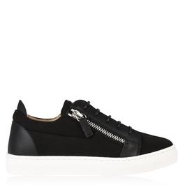 Giuseppe Zanotti Unisex Juniors London May Canvas Trainers