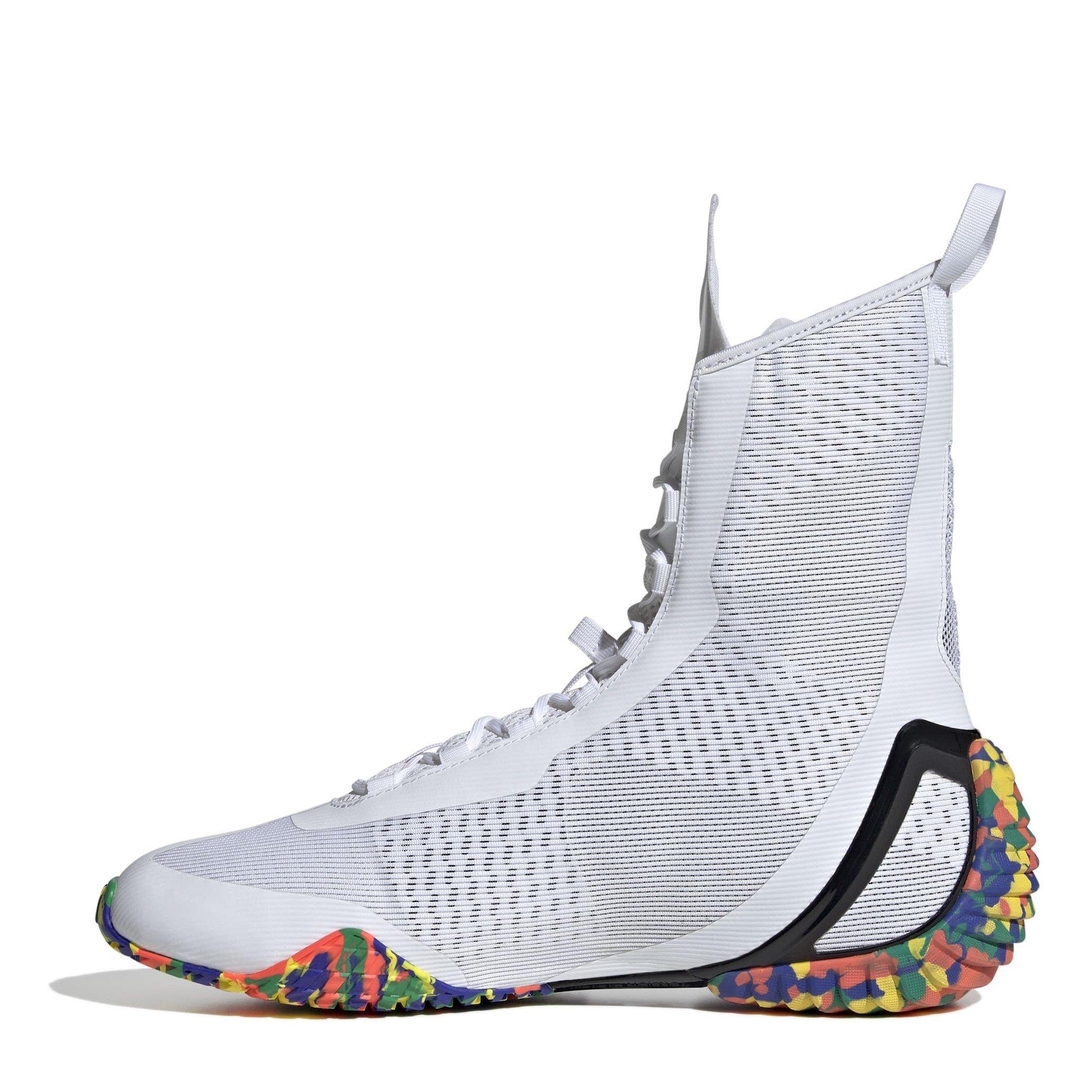 BIANCO/NERO/BIANCO - adidas - Kids' Speedex Ultra Boxing Boots - 2