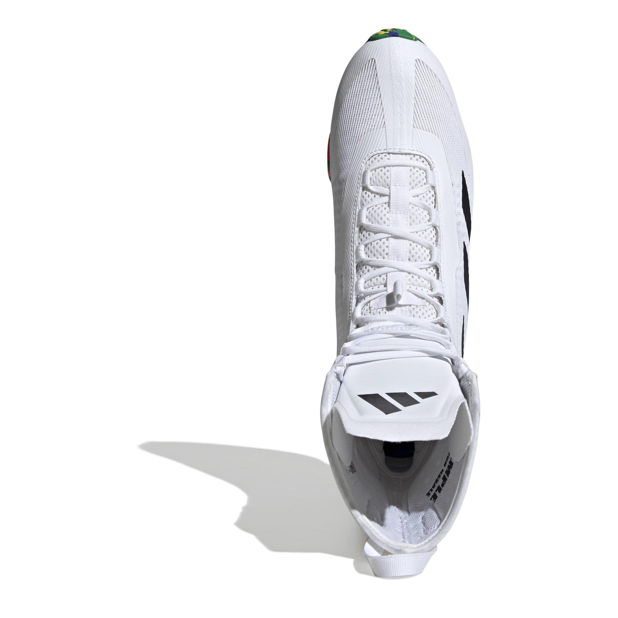 BIANCO/NERO/BIANCO - adidas - Kids' Speedex Ultra Boxing Boots - 5