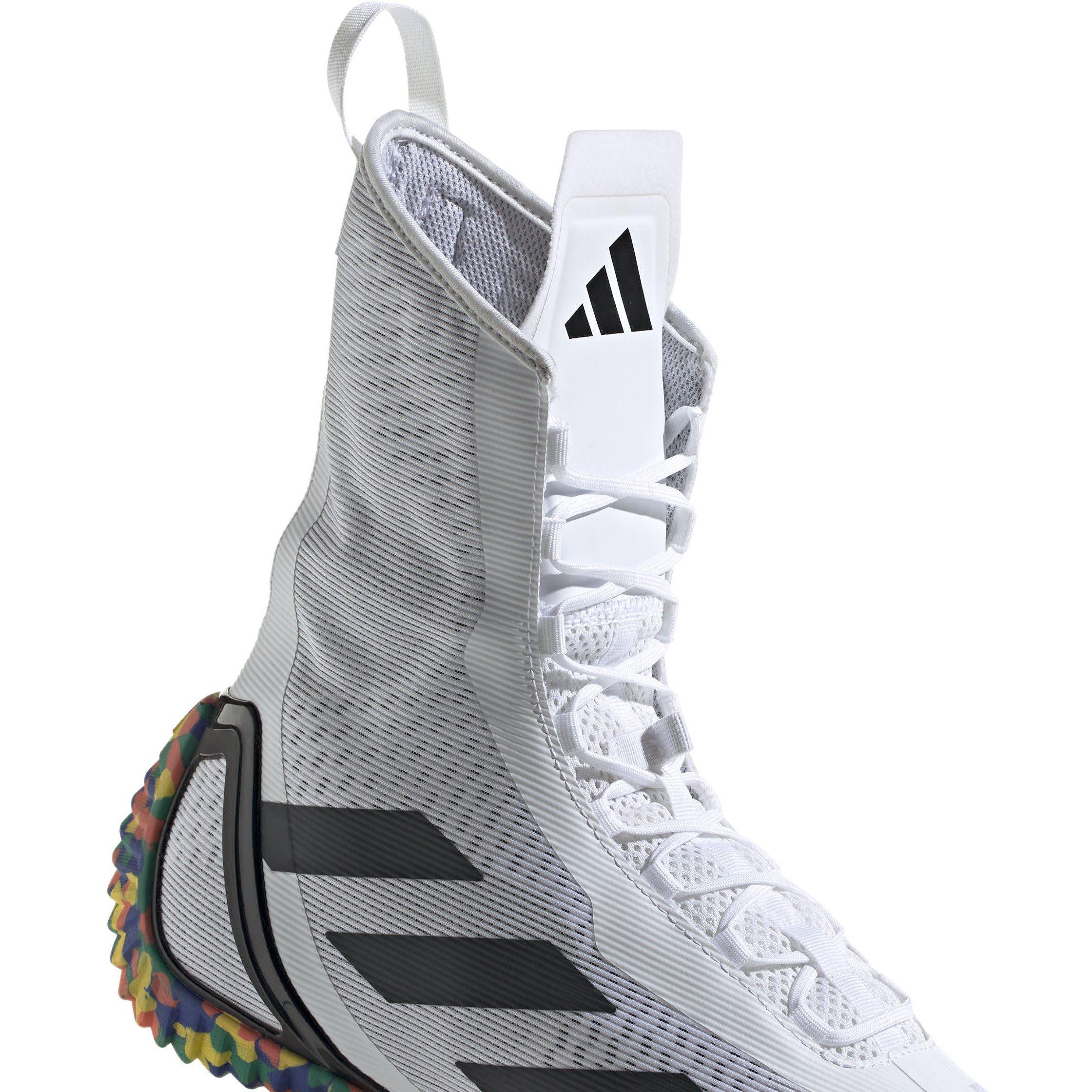 BIANCO/NERO/BIANCO - adidas - Kids' Speedex Ultra Boxing Boots - 8