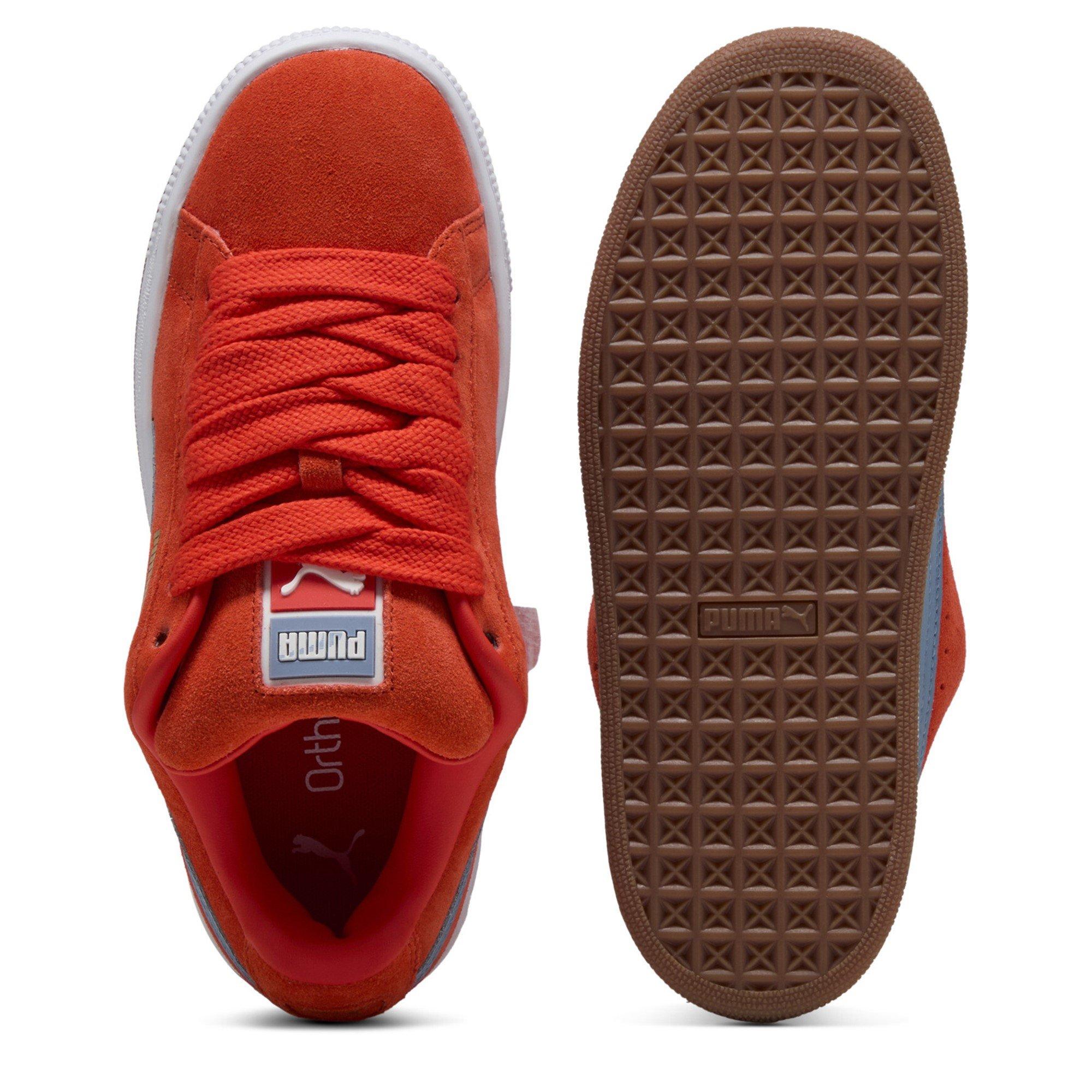 Red/Blue - Puma - Suede XL Jr Low-Top Trainers Boys - 3