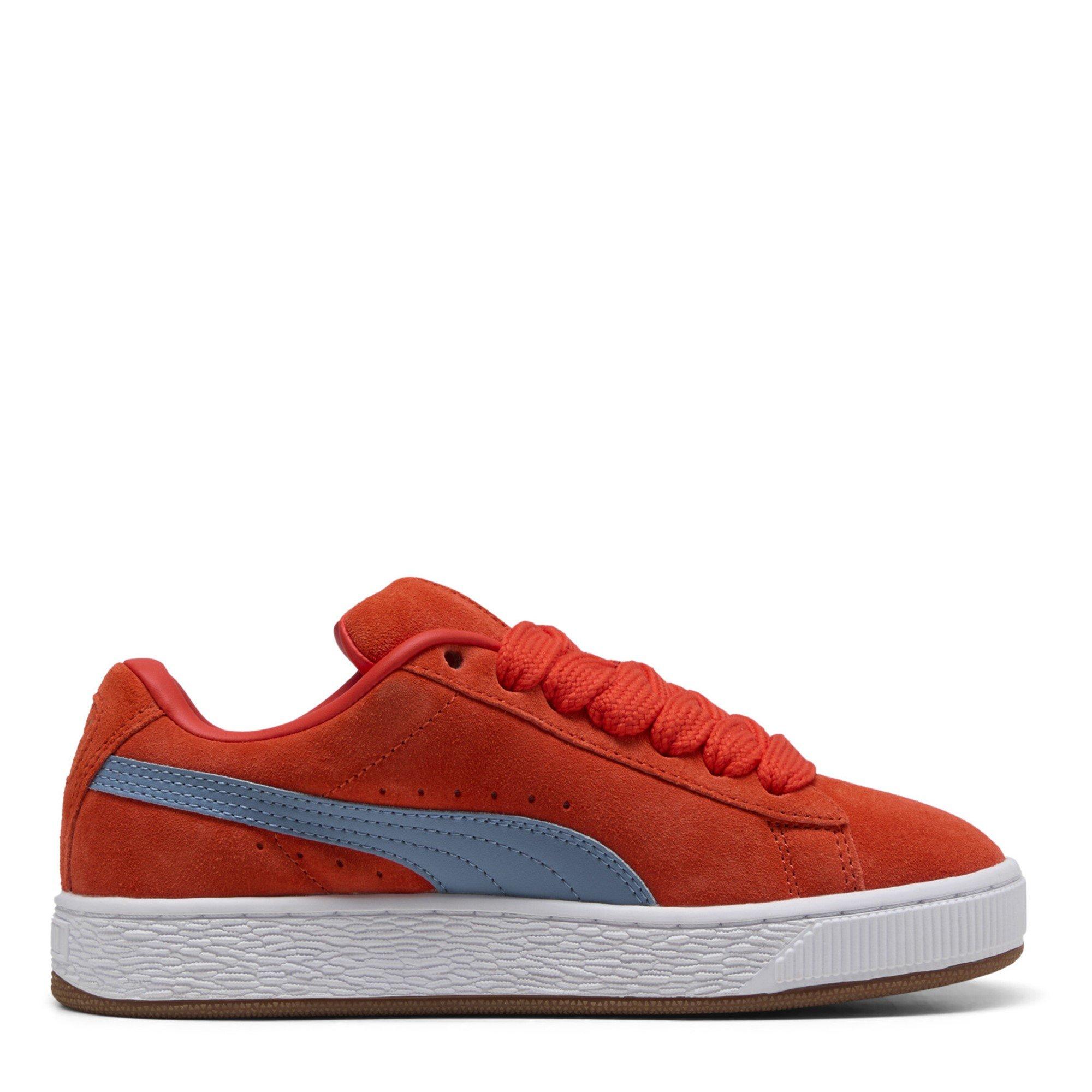 Red/Blue - Puma - Suede XL Jr Low-Top Trainers Boys - 4