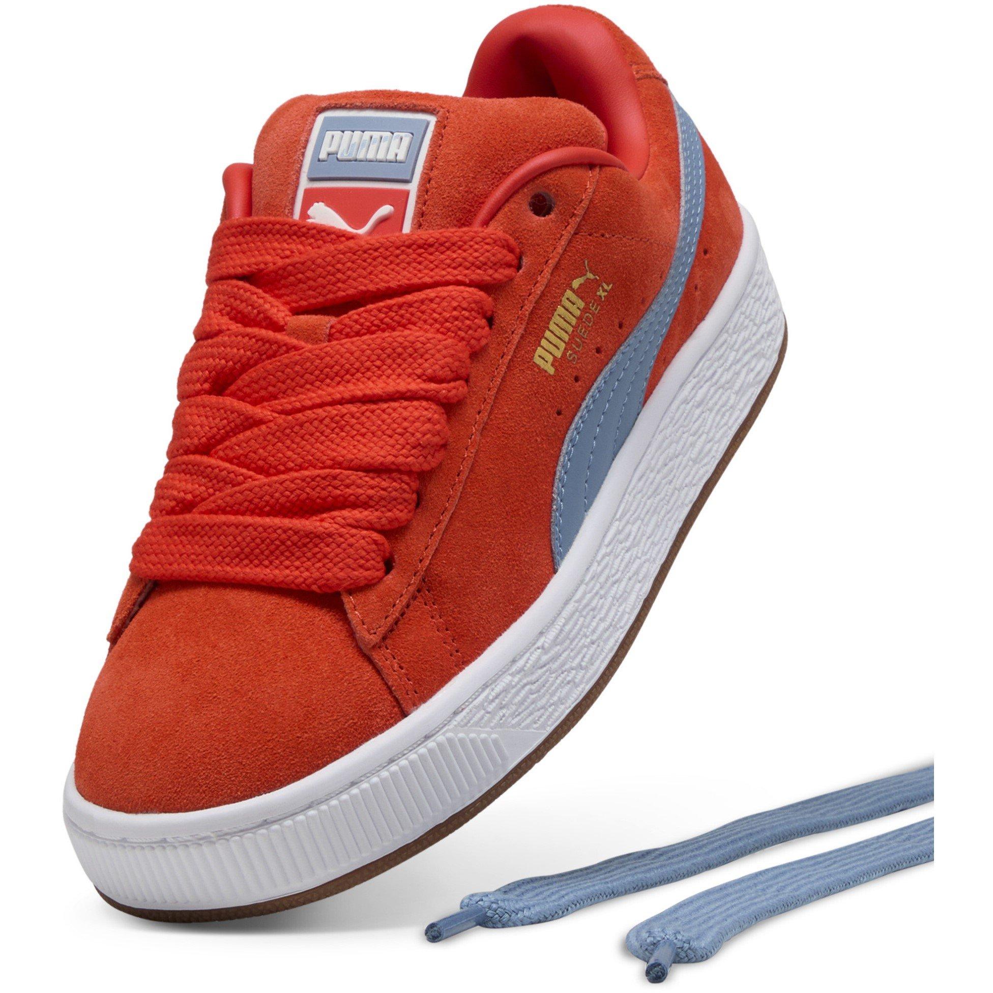 Red/Blue - Puma - Suede XL Jr Low-Top Trainers Boys - 6