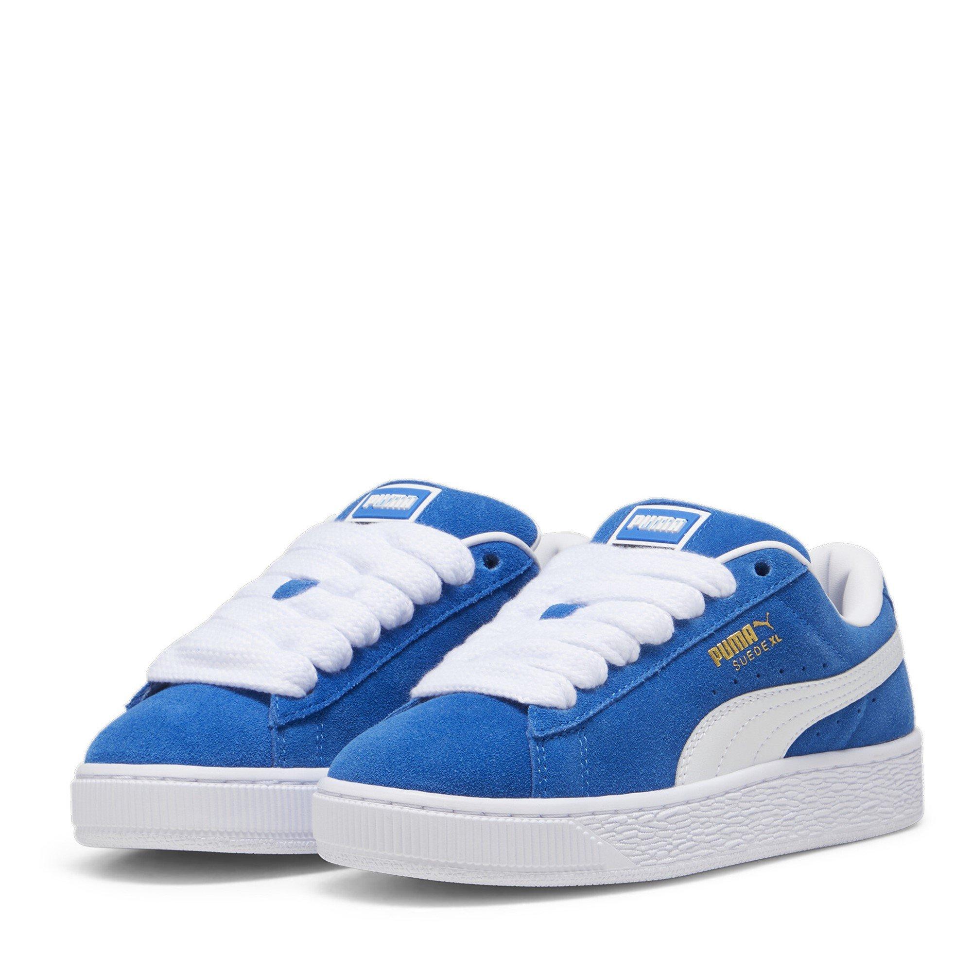 Puma Boys Suede Xl Jr Low-Top Trainers - Royal - 3 (35.5)