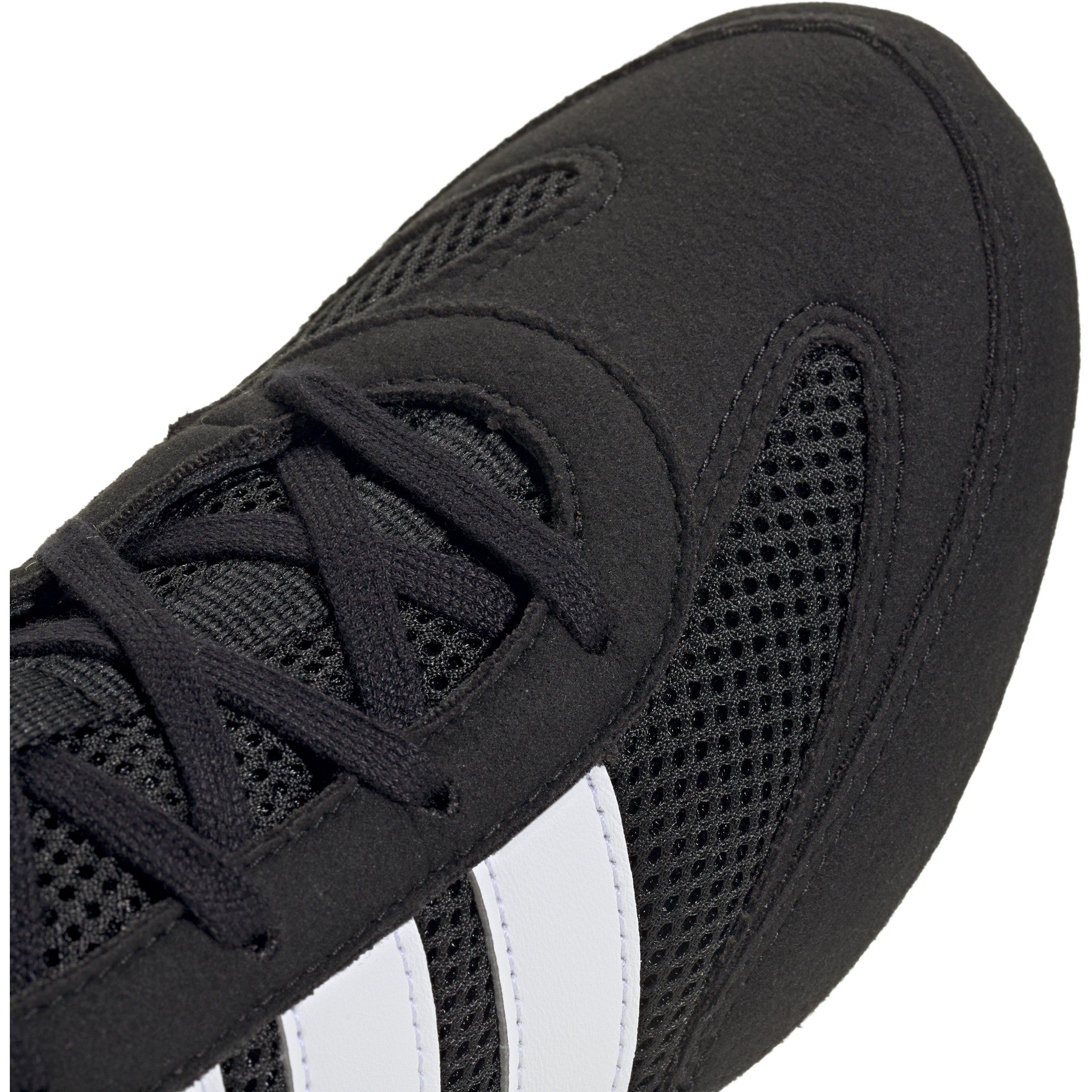 Crno/Bijelo/Crno - adidas - Kids' Box Hog Classic Hi-Cut Boxing Boots - 7