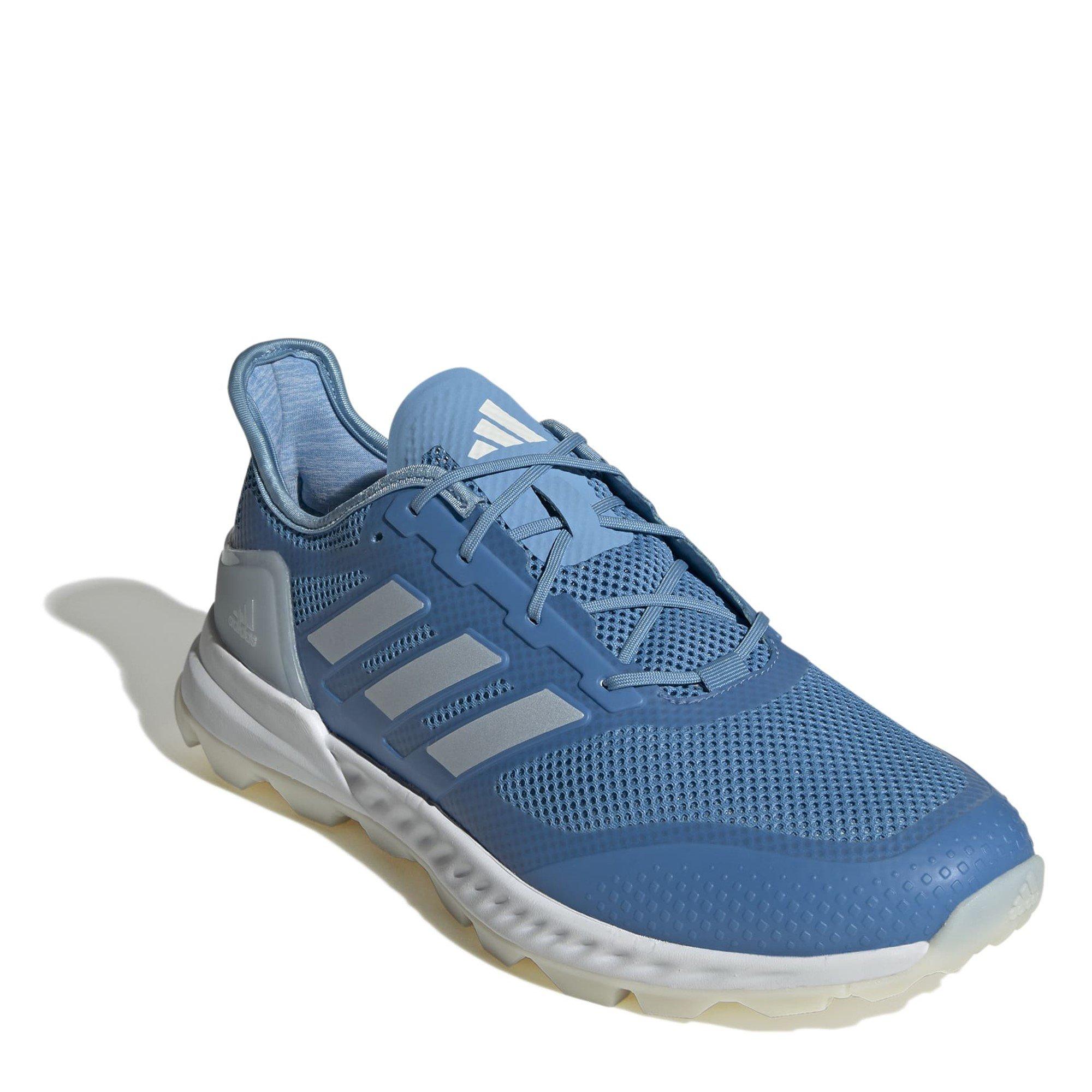 Blu/Met/Bianco - adidas - Adipower 2.1 Indoor Hockey Shoes - 3