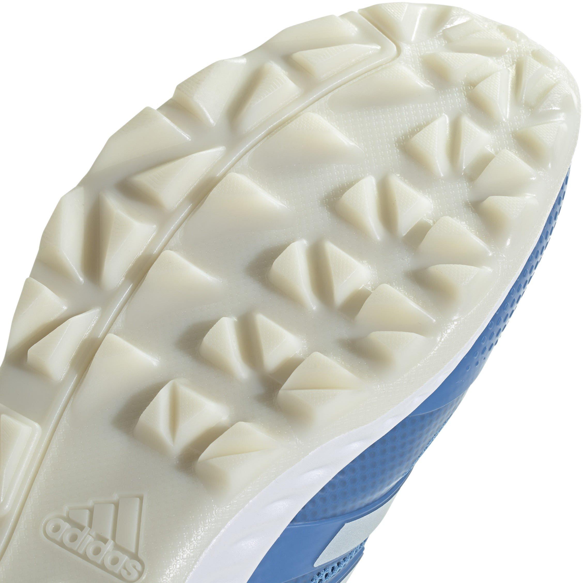 Blu/Met/Bianco - adidas - Adipower 2.1 Indoor Hockey Shoes - 8