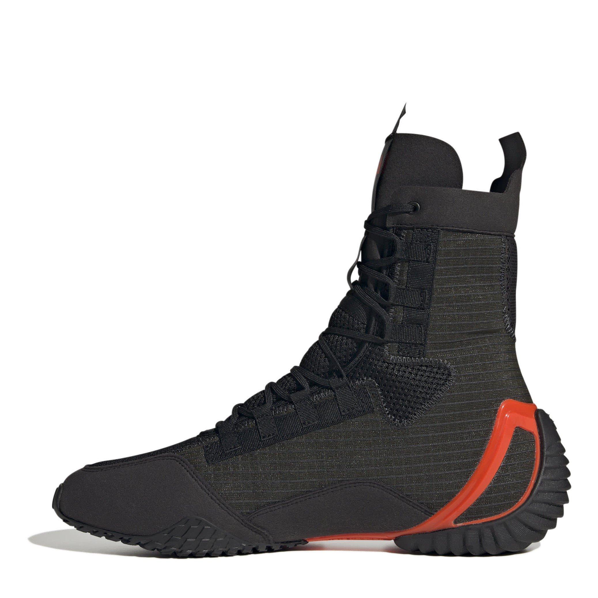 Carbon - adidas - Speedex Mid Cut Boxing Boots Kids - 2