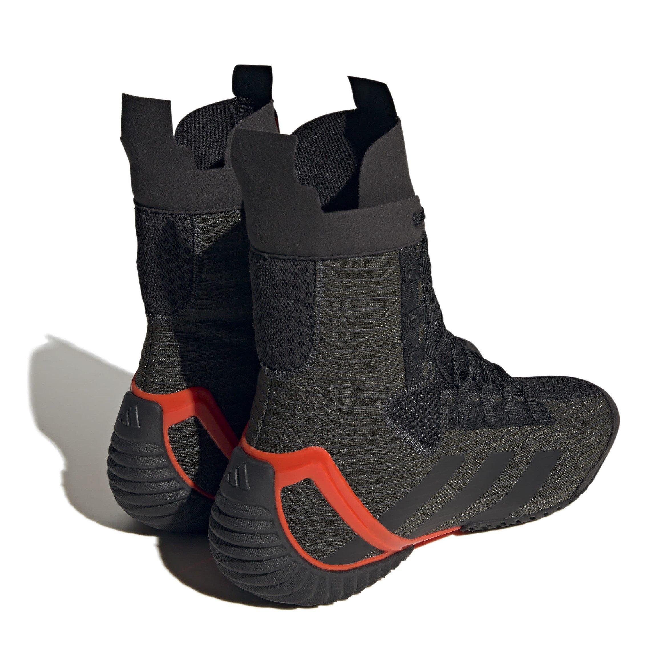 Carbon - adidas - Speedex Mid Cut Boxing Boots Kids - 4
