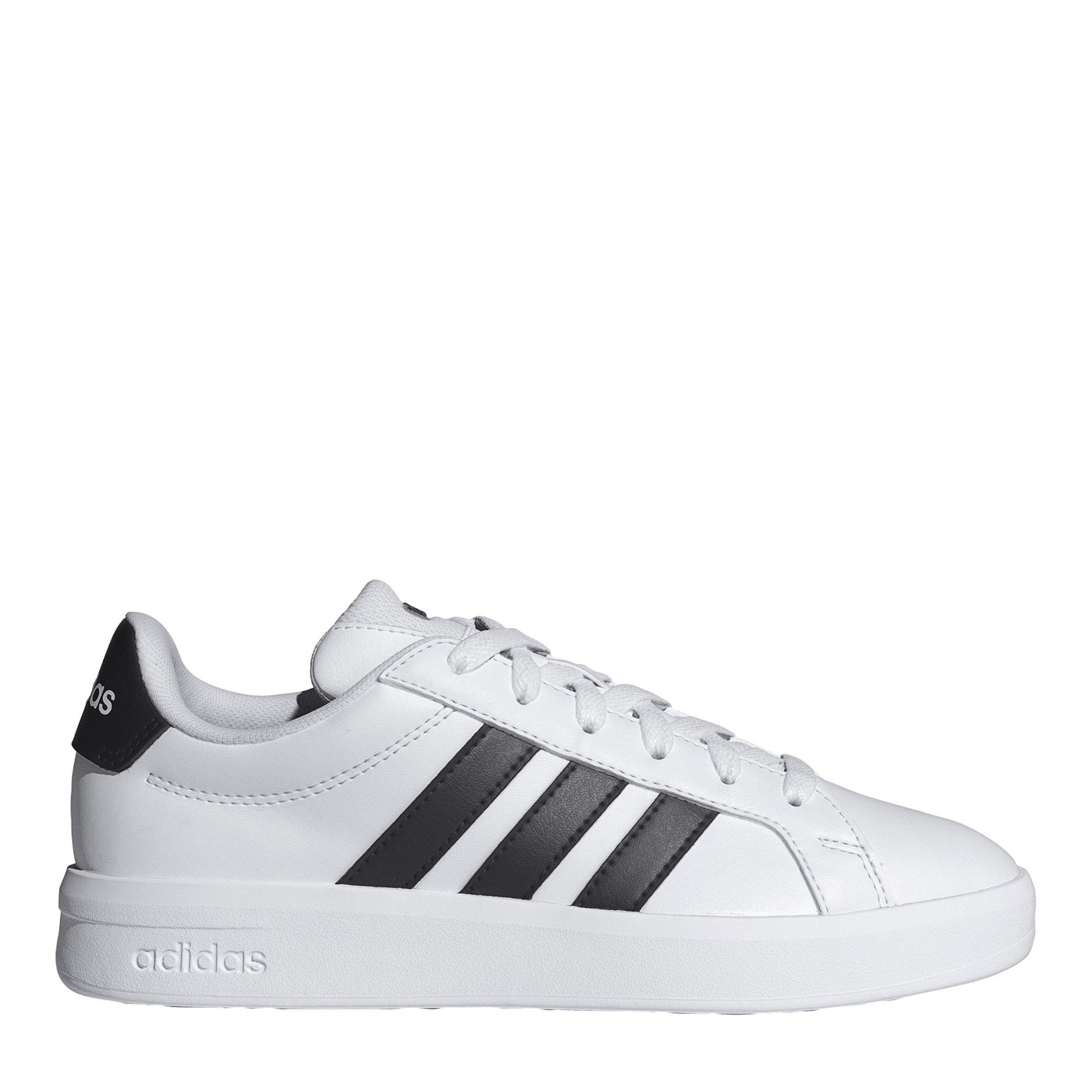 White/Black - adidas - Kids' Low-Top Trainers - 1