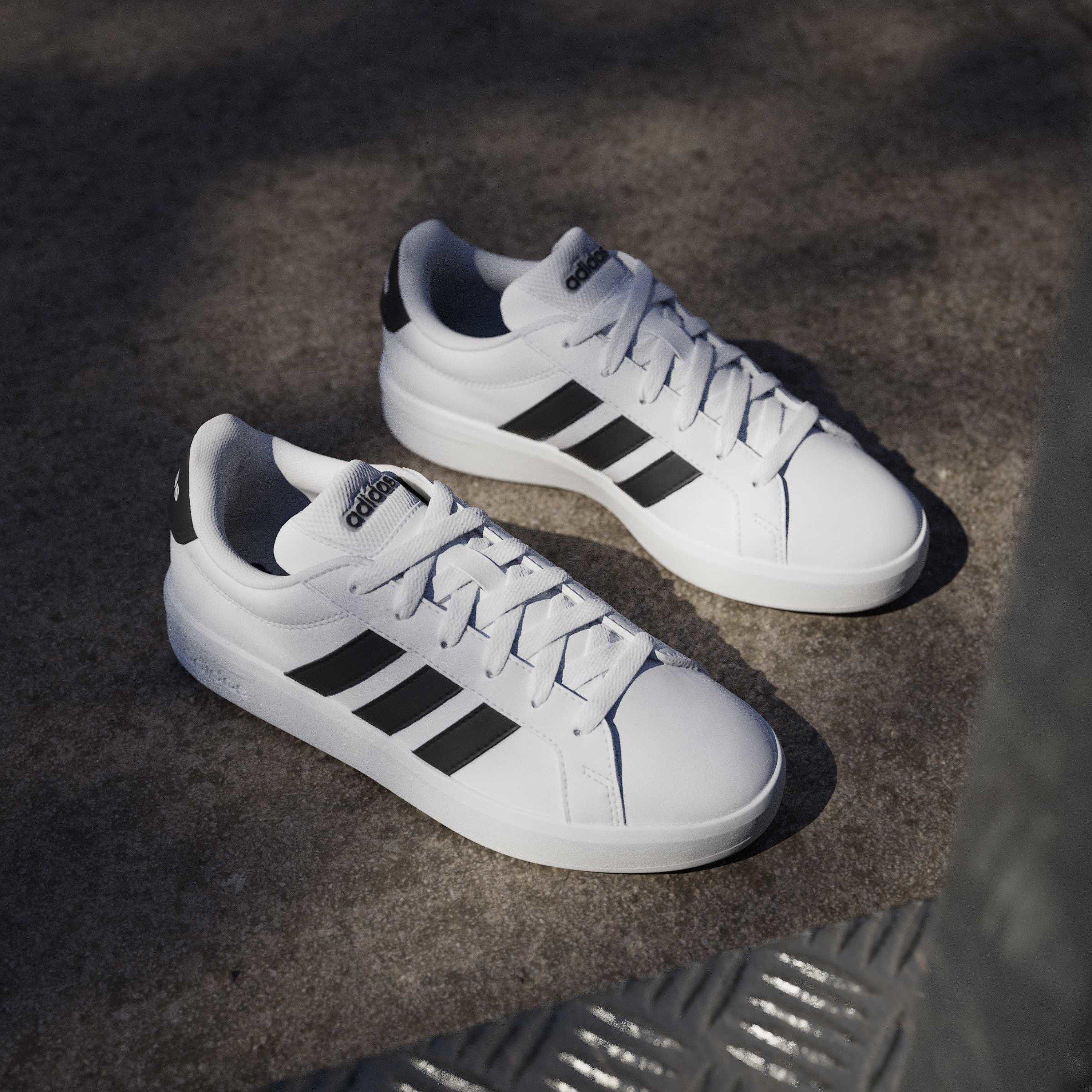 Blanc/Noir - adidas - Adidas Grand Court 3 Jn63 - 12