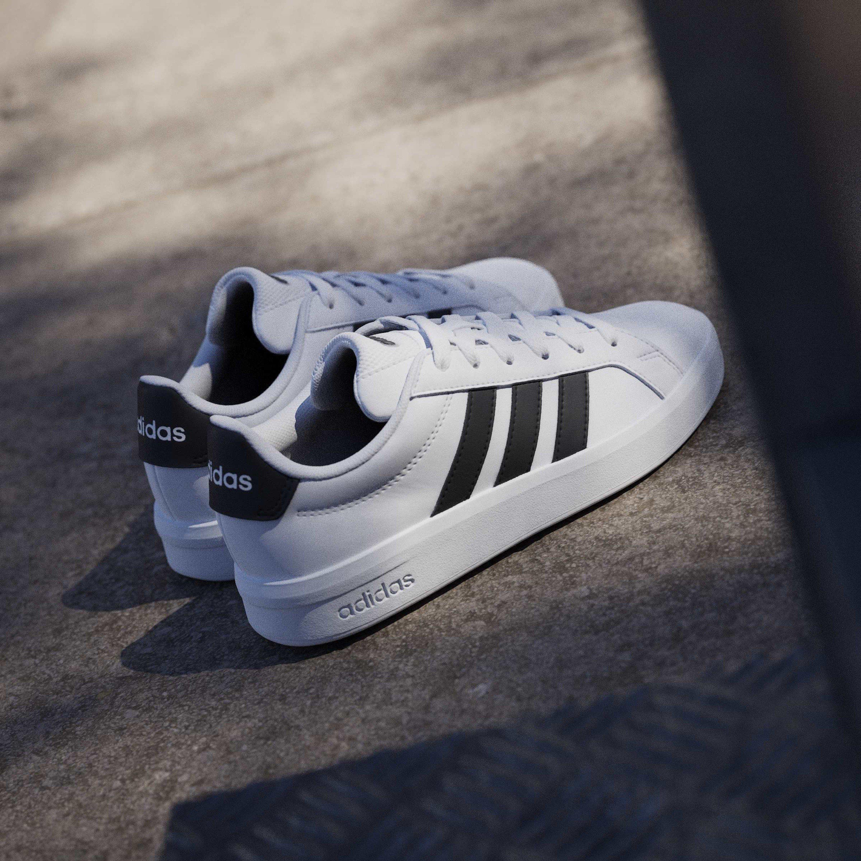 Blanc/Noir - adidas - Adidas Grand Court 3 Jn63 - 13