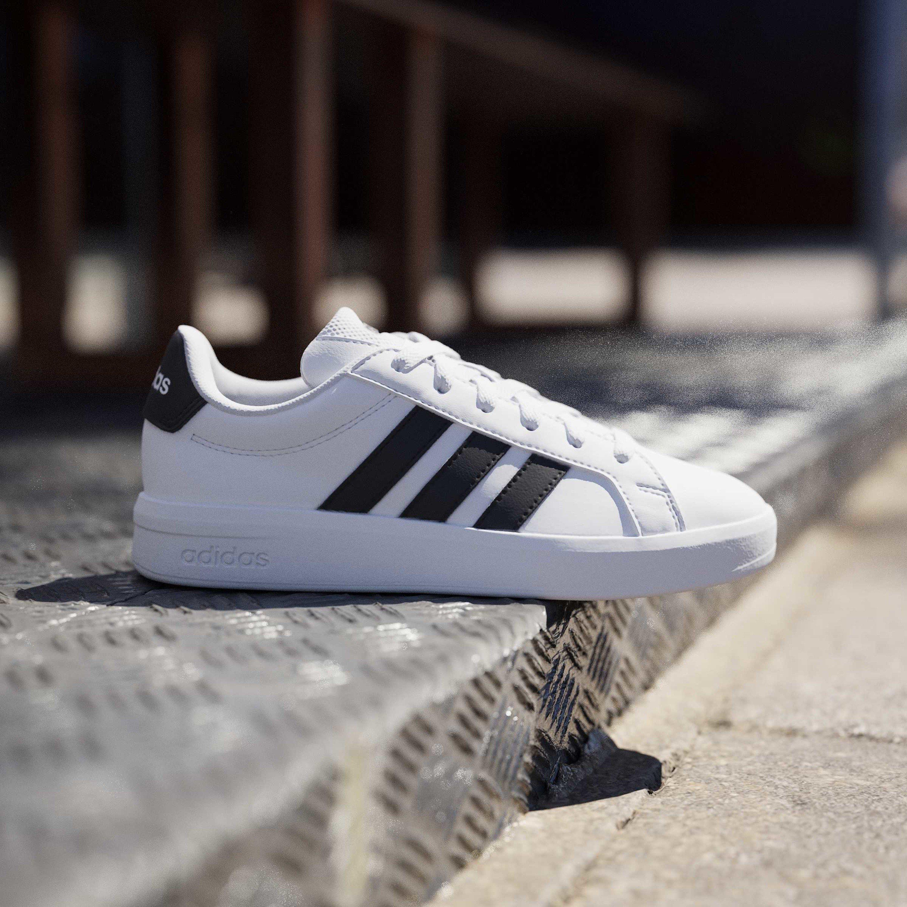 Blanc/Noir - adidas - Adidas Grand Court 3 Jn63 - 10