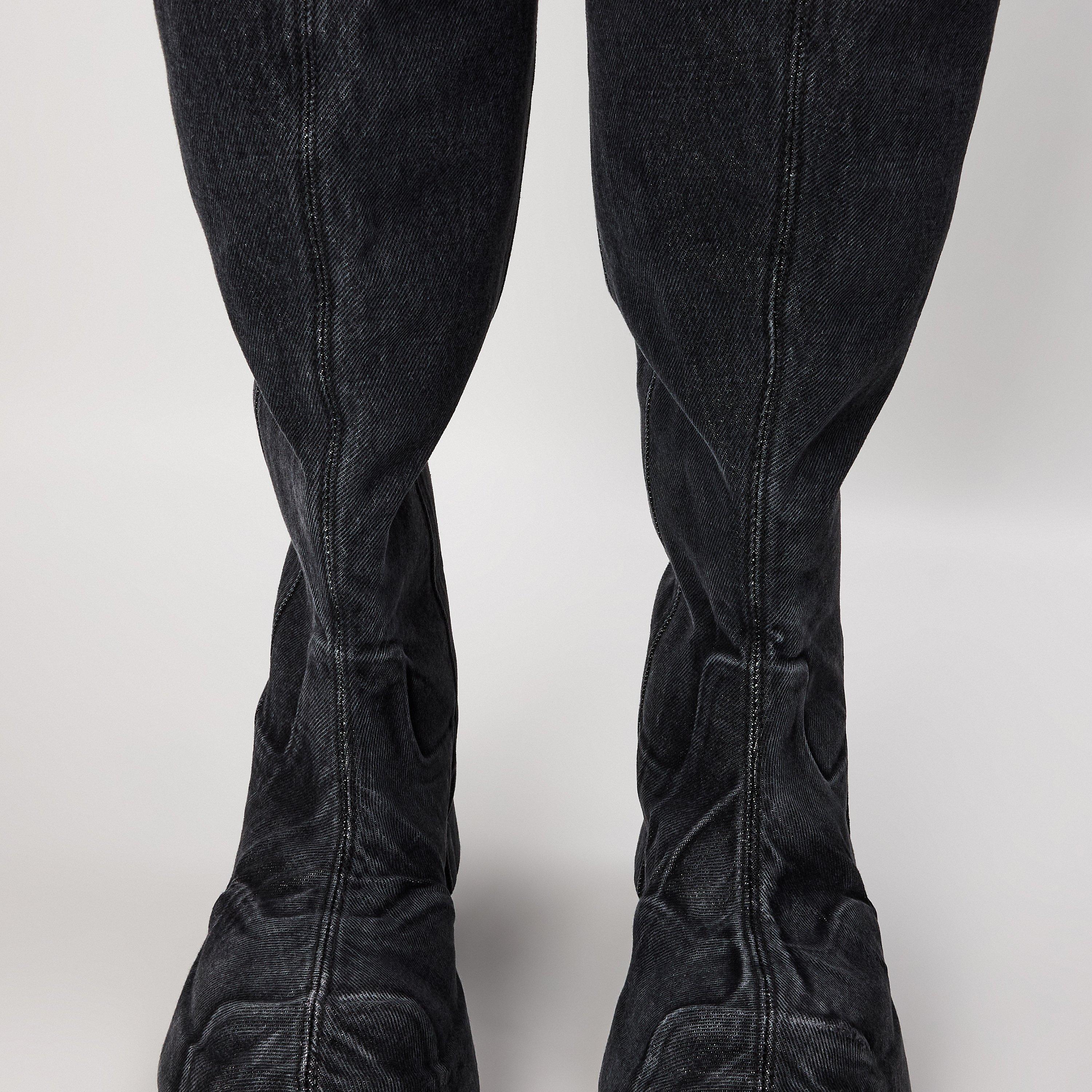 Black - Diesel - Kids' Over the Knee Boots - 3