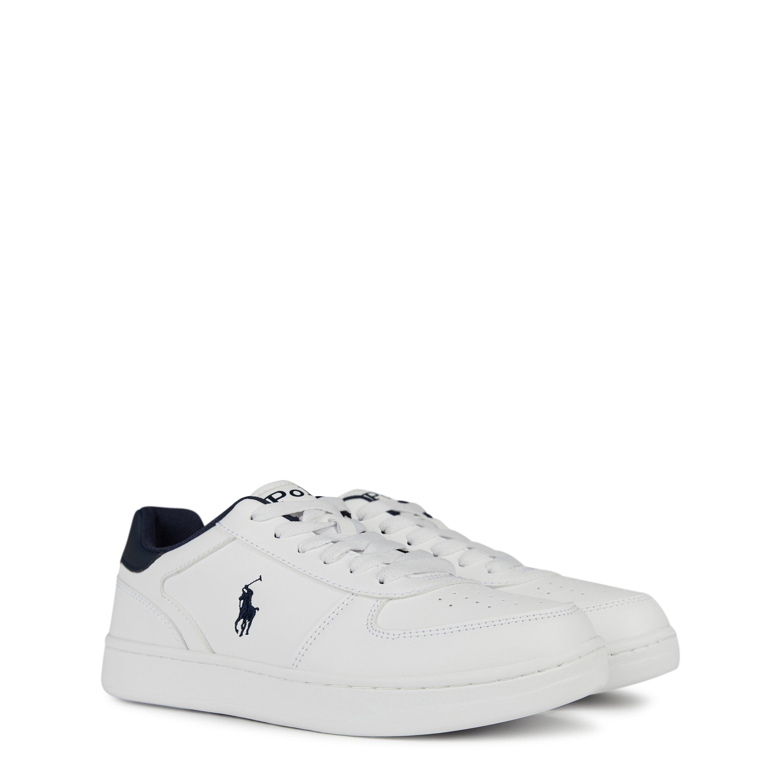 White Navy - Polo Ralph Lauren - Court Trainers Juniors - 4