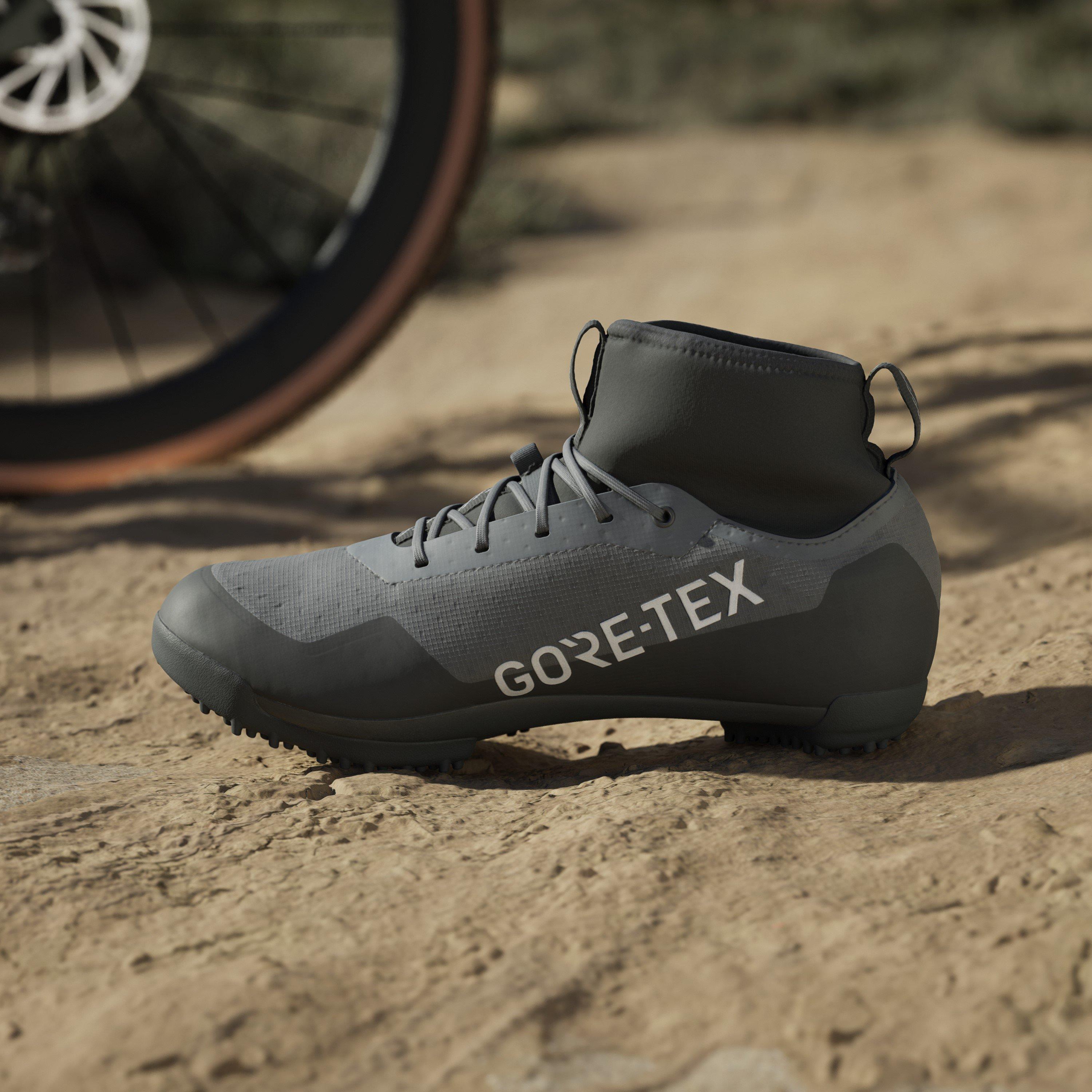 Grijs - adidas - The Gravel Cold.Rdy Gtx Road Cycling Shoes Boys - 14