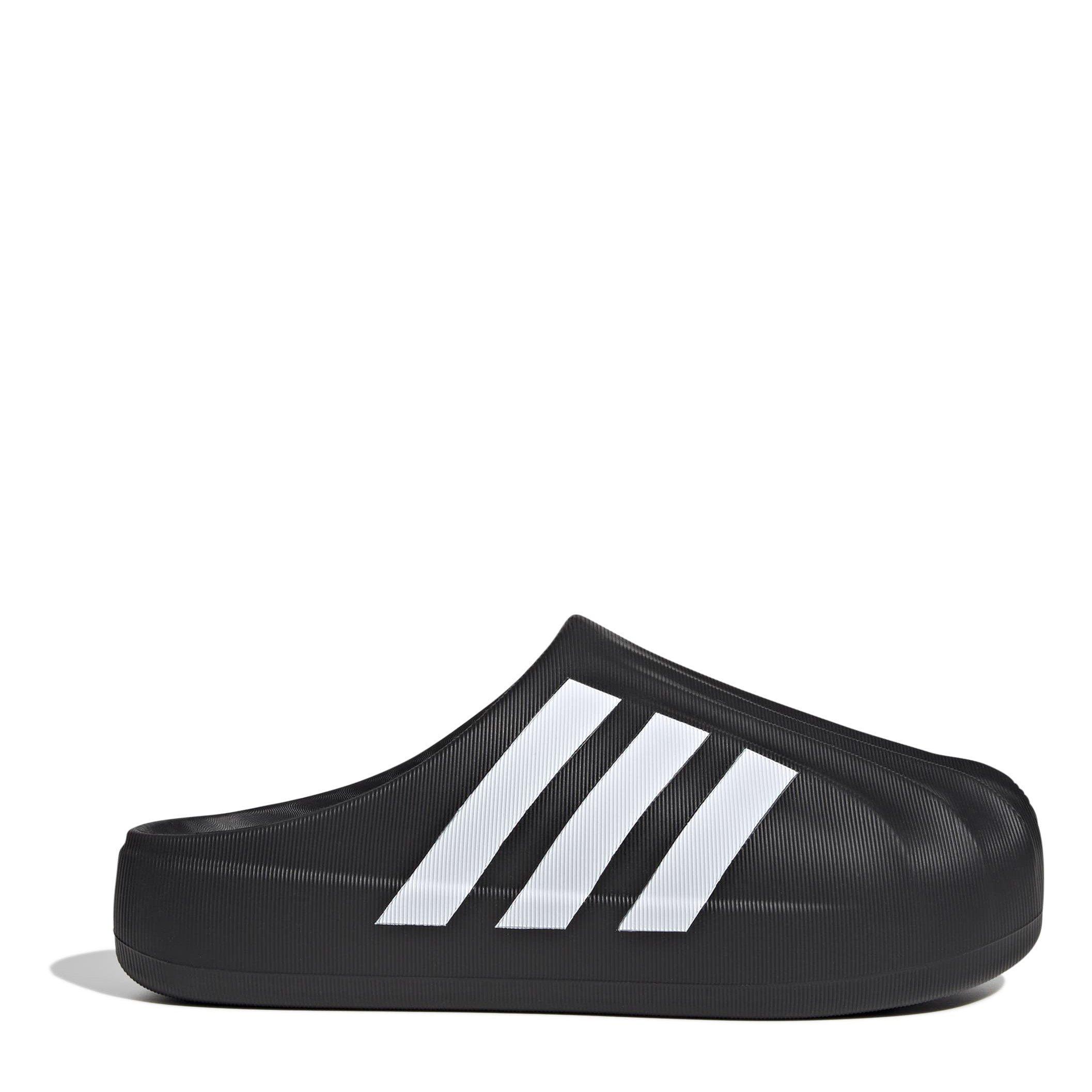 Black - adidas Originals - Kids' Superstar Shell Toe Slip-On Slider Slippers - 1