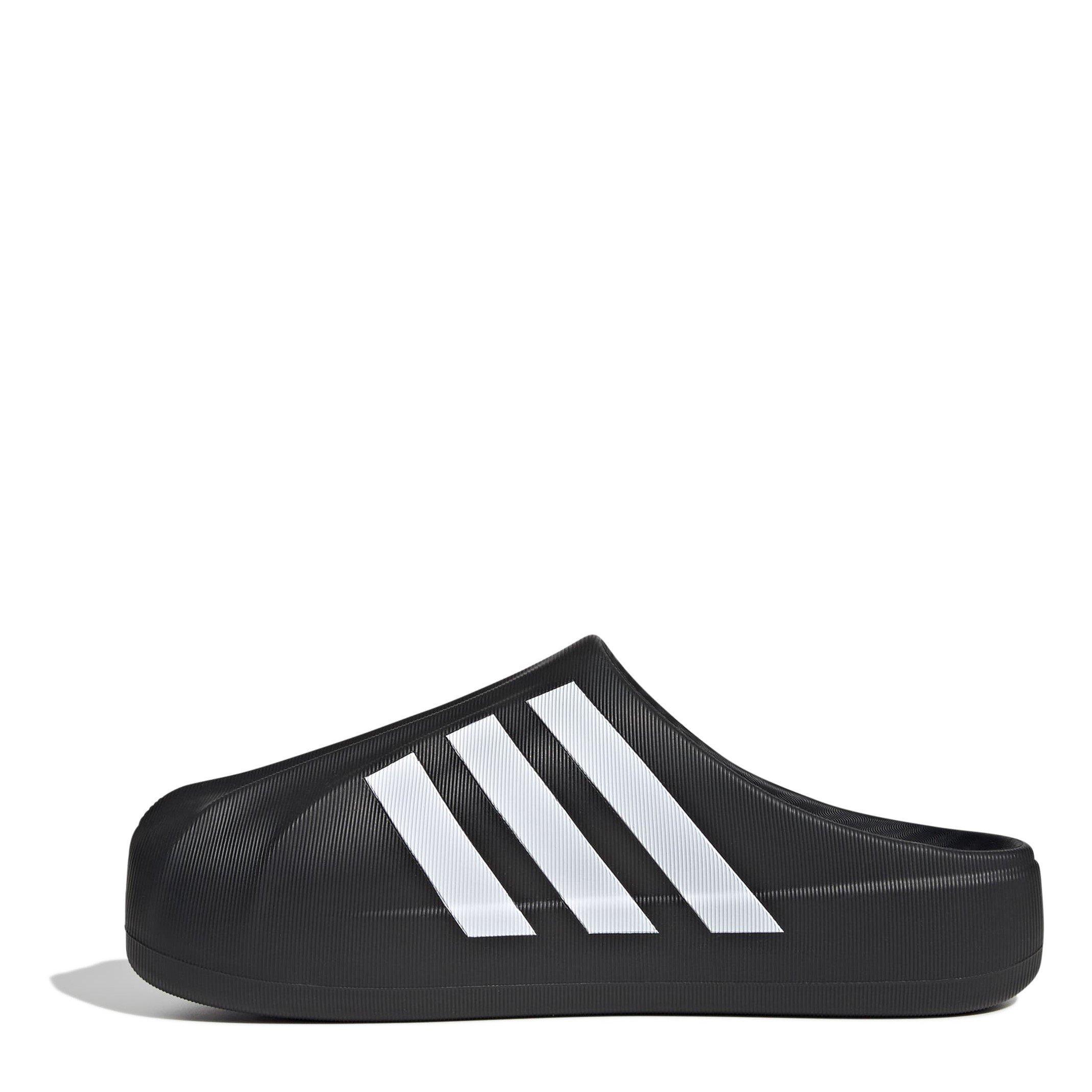 Black - adidas Originals - Kids' Superstar Shell Toe Slip-On Slider Slippers - 2
