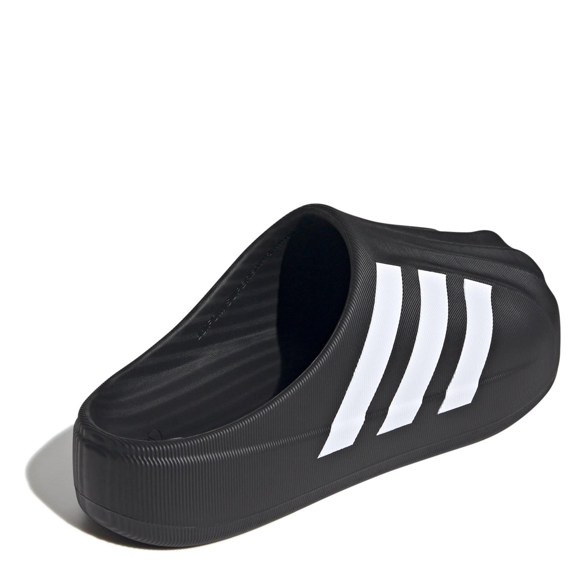 Black - adidas Originals - Kids' Superstar Shell Toe Slip-On Slider Slippers - 4