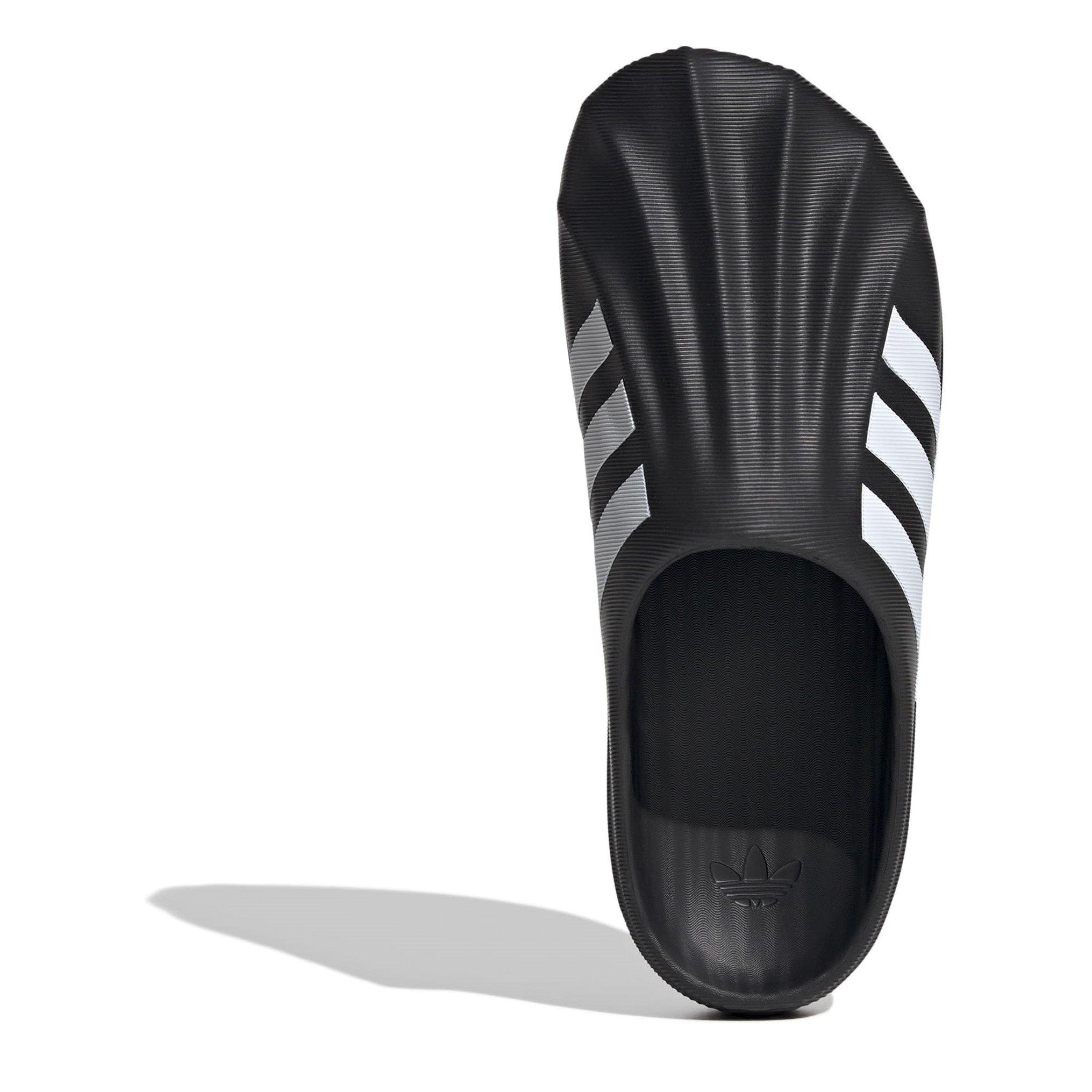 Black - adidas Originals - Kids' Superstar Shell Toe Slip-On Slider Slippers - 5