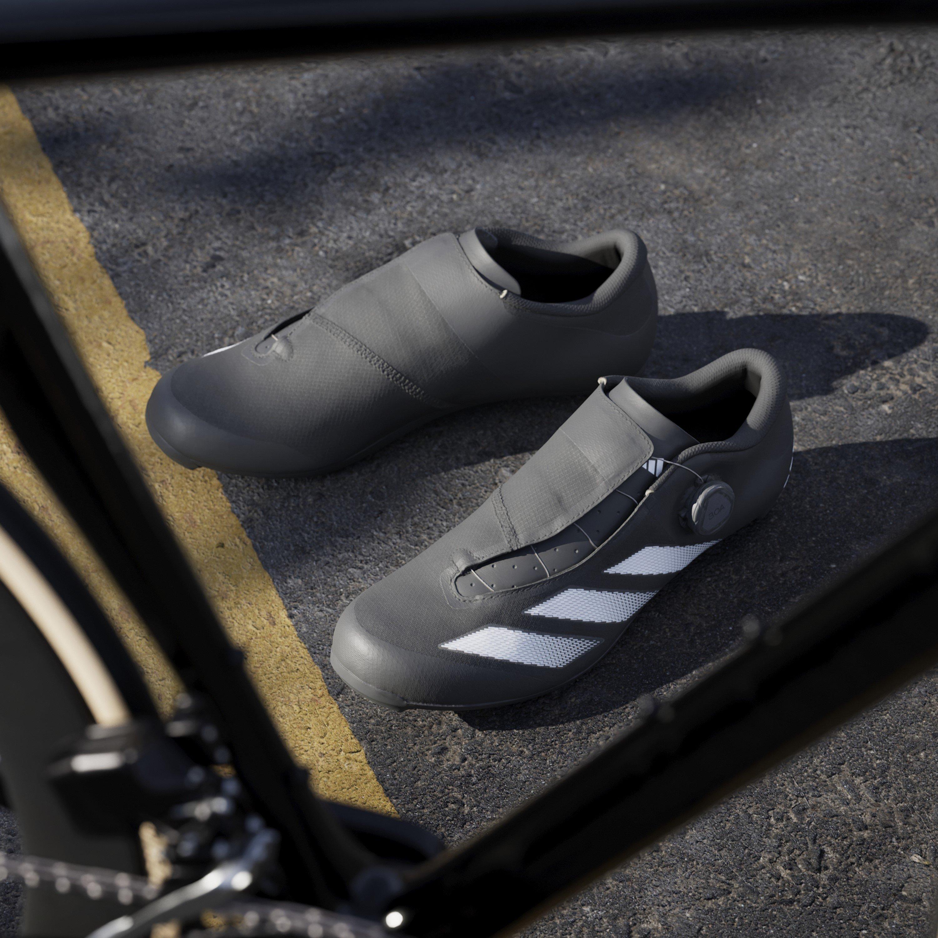 Core Black - adidas - Tempo 3-Stripes Boa Shoes Road Cycling Boys - 14