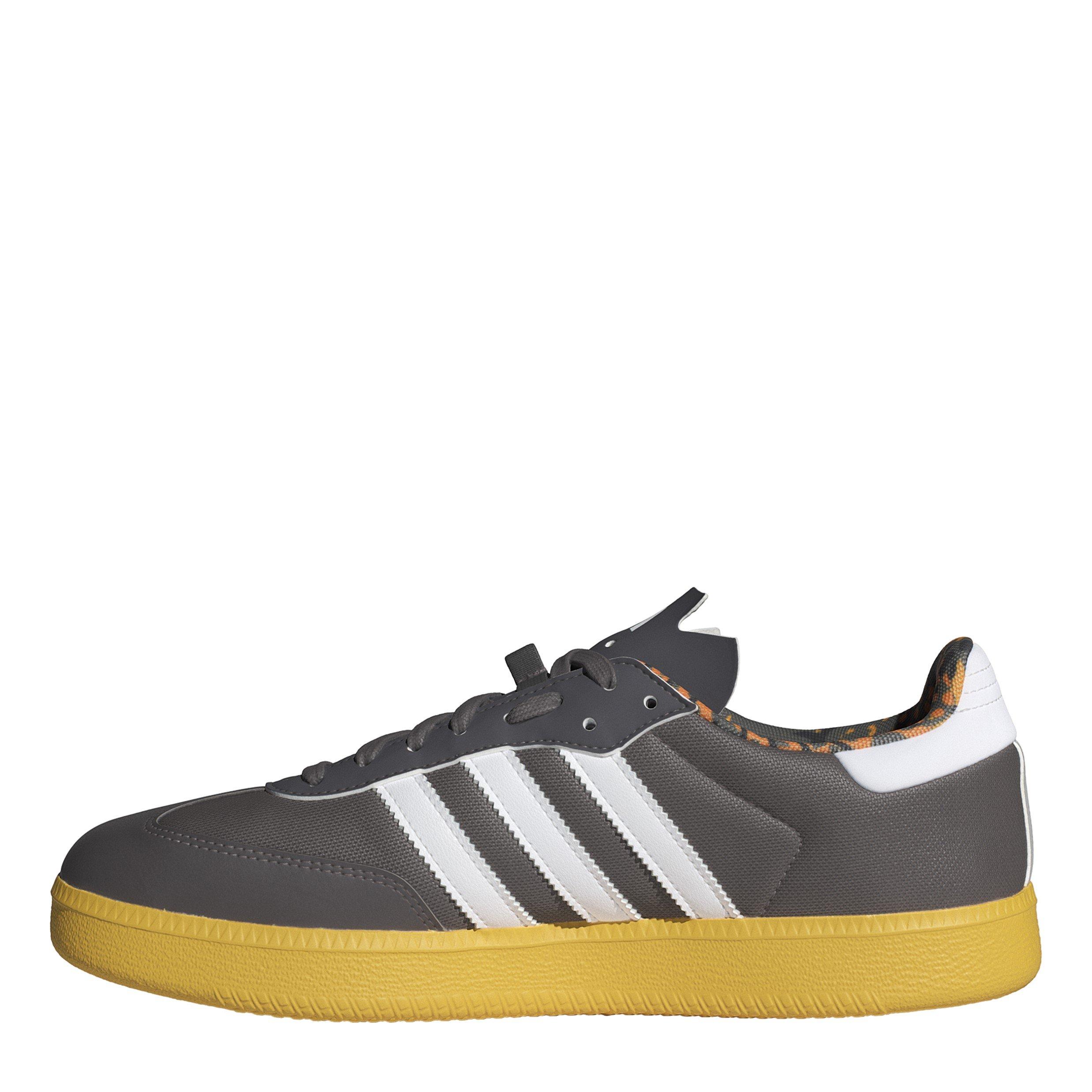 Charcoal - adidas - Kids' Velosamba Made With Nature Road Cycling Shoes - 2