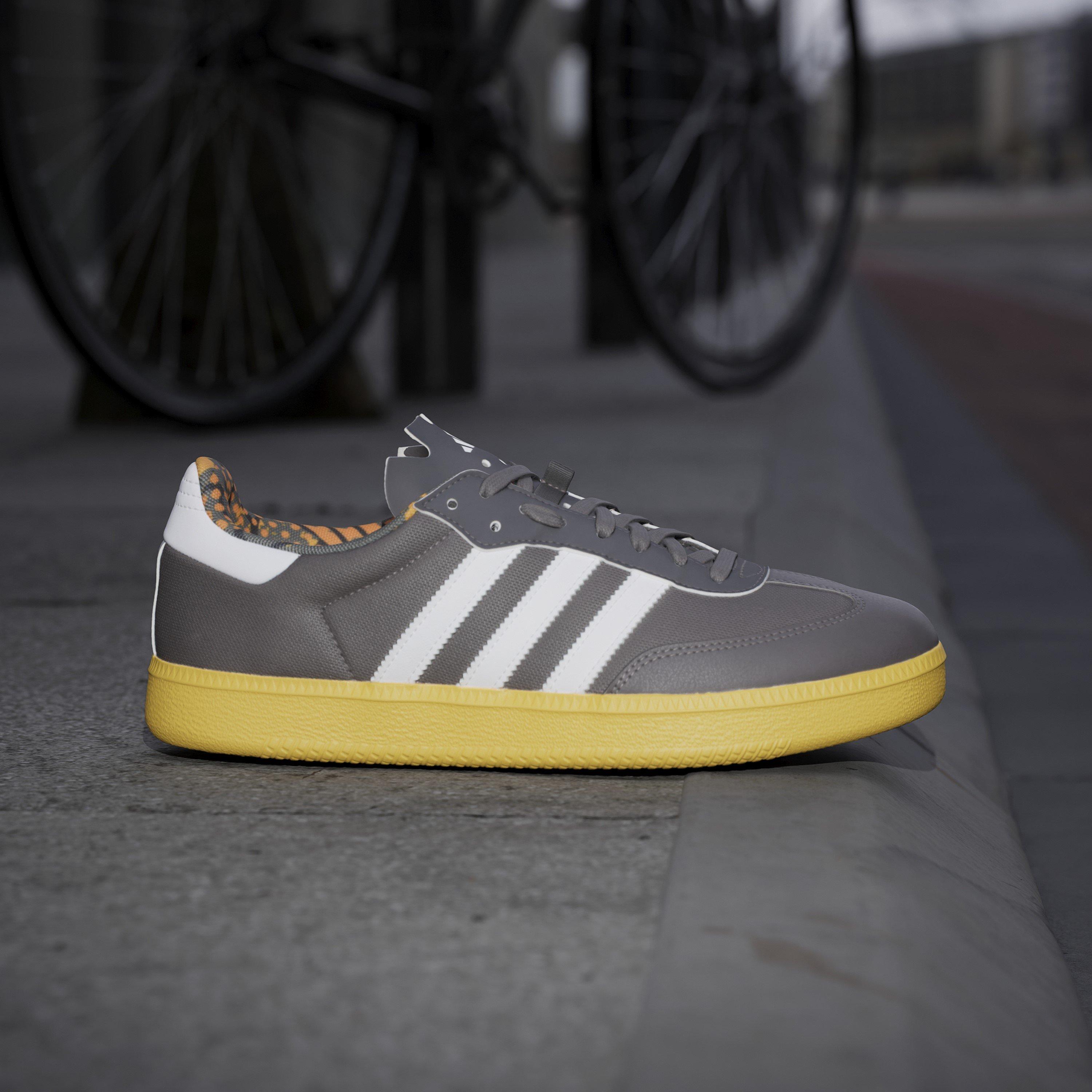 Charcoal - adidas - Kids' Velosamba Made With Nature Road Cycling Shoes - 12