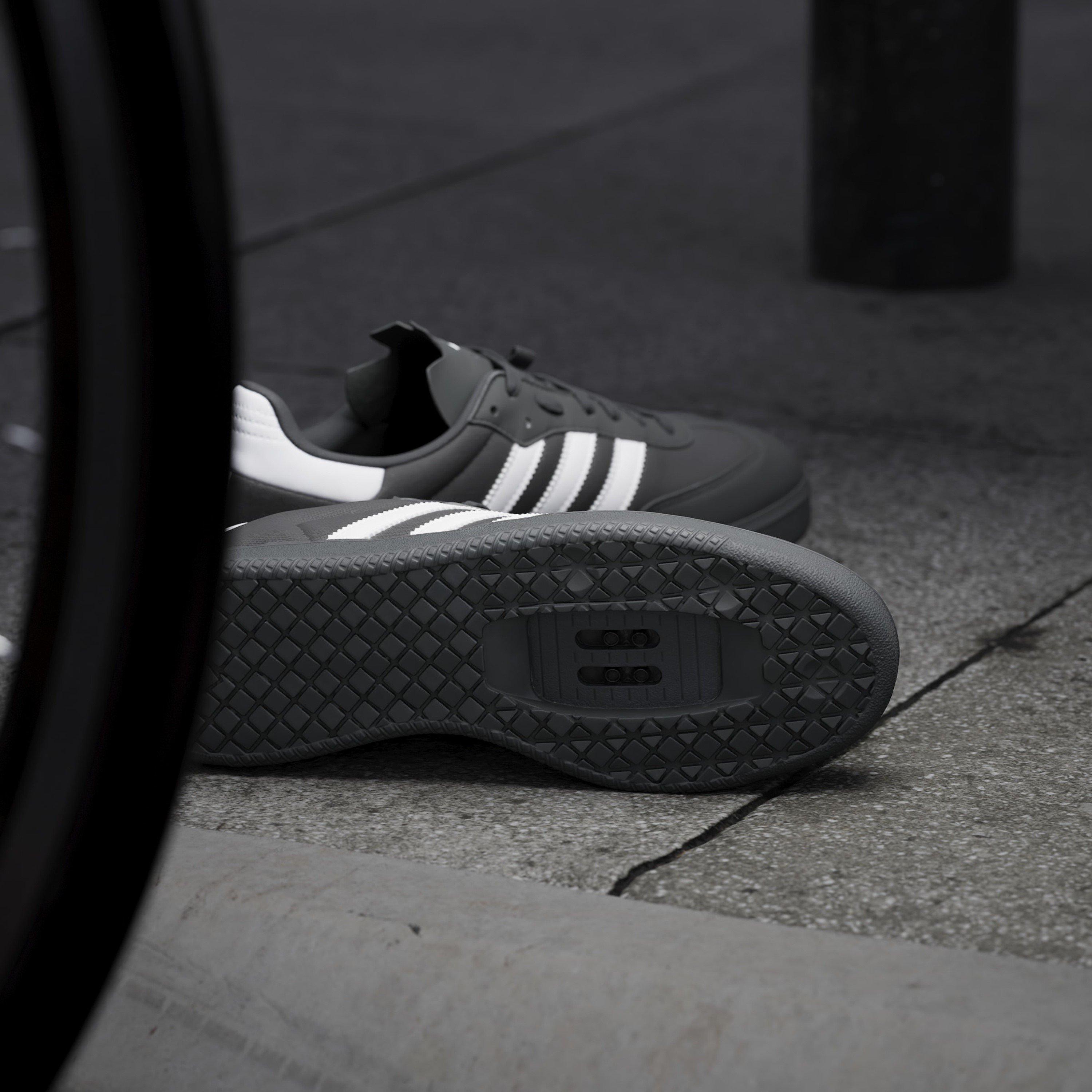Core Black - adidas - Kids' Velosamba Made With Nature Road Cycling Shoes - 11