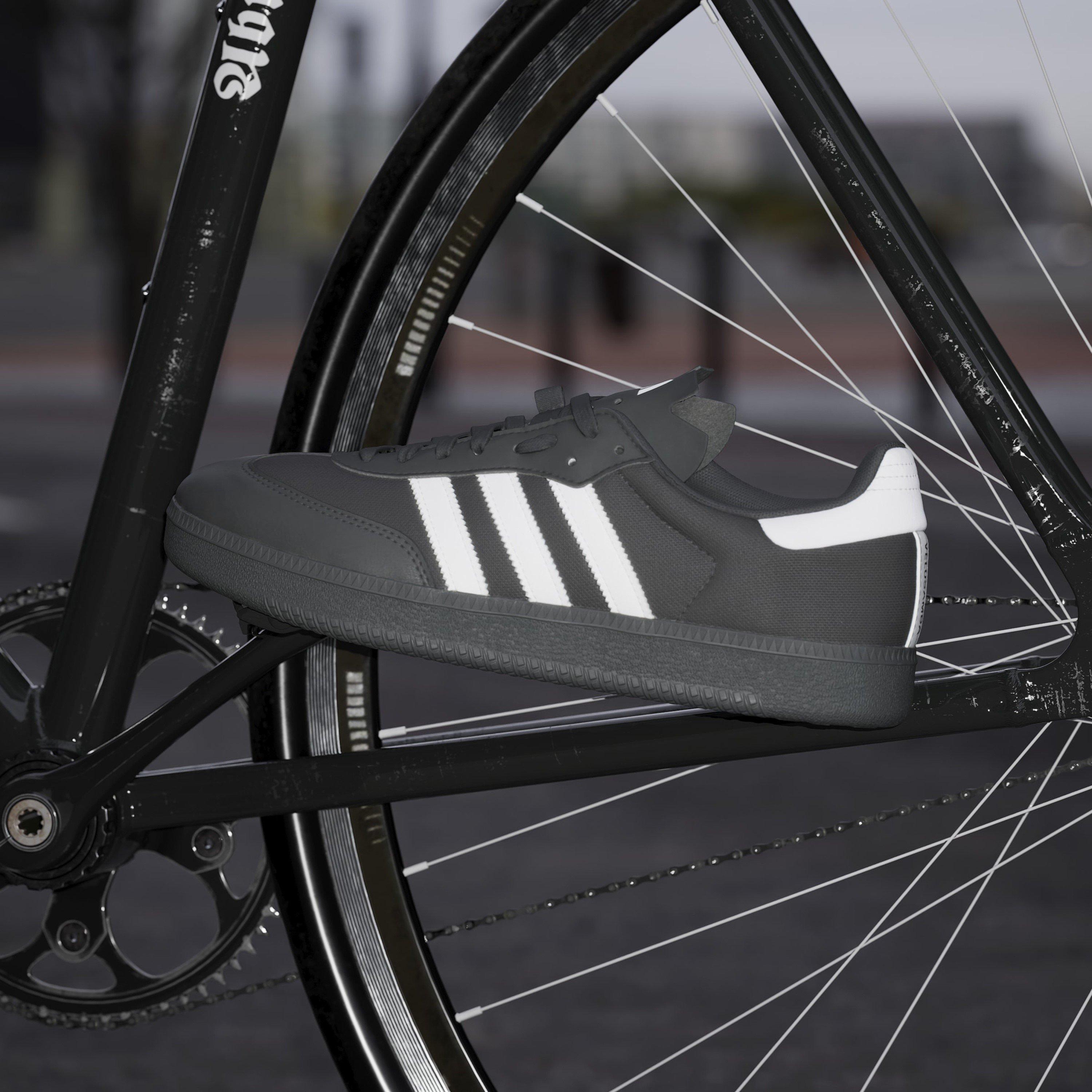 Core Black - adidas - Kids' Velosamba Made With Nature Road Cycling Shoes - 13