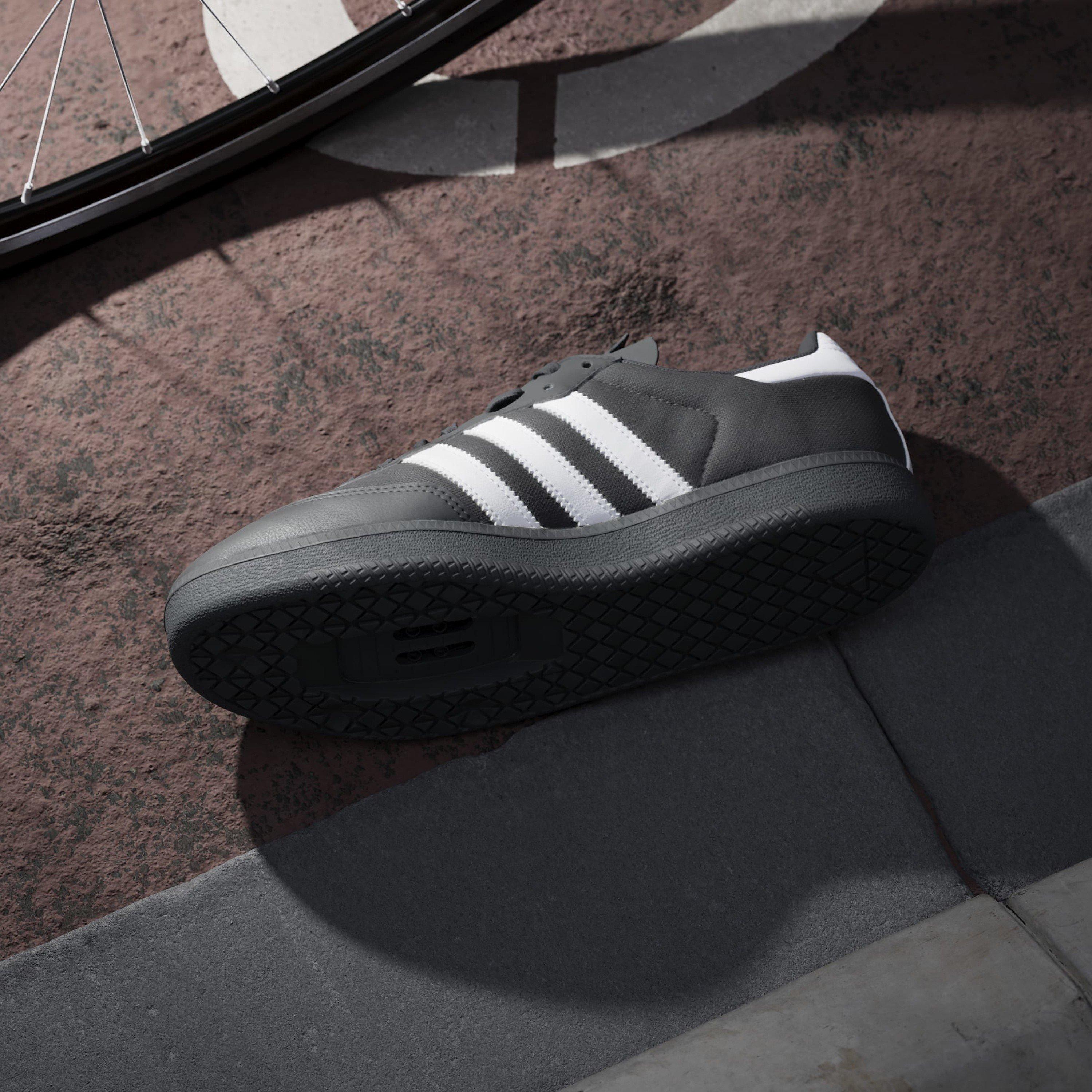 Core Black - adidas - Kids' Velosamba Made With Nature Road Cycling Shoes - 14