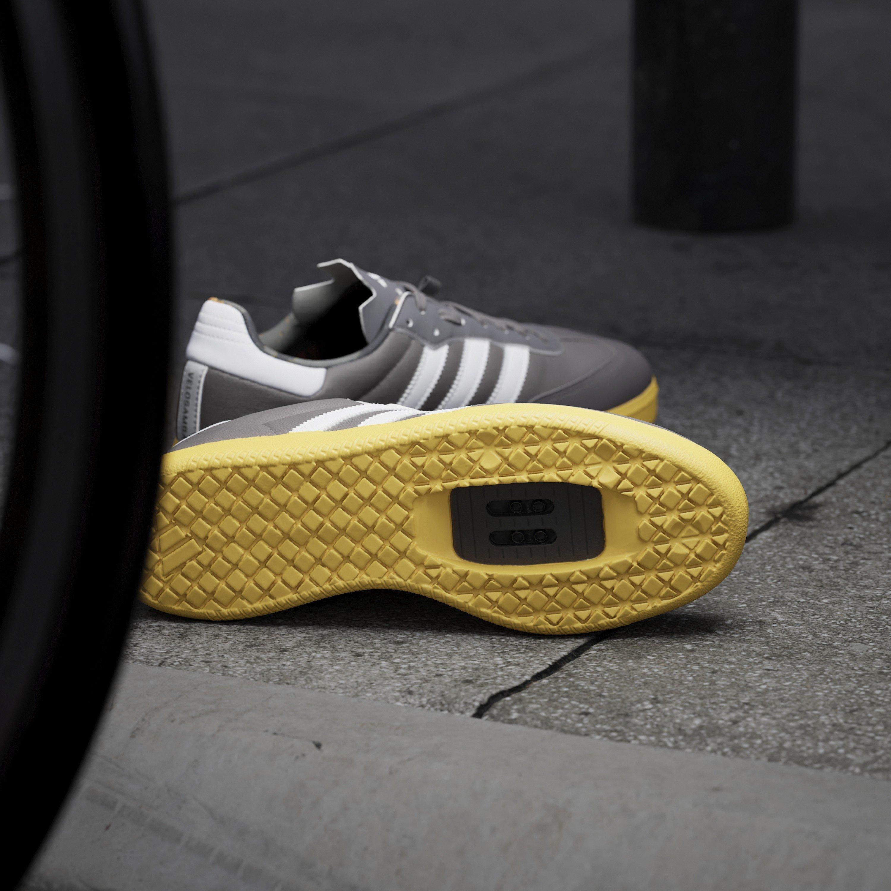Houtskool - adidas - Kids' Velosamba Made With Nature Road Cycling Shoes - 13