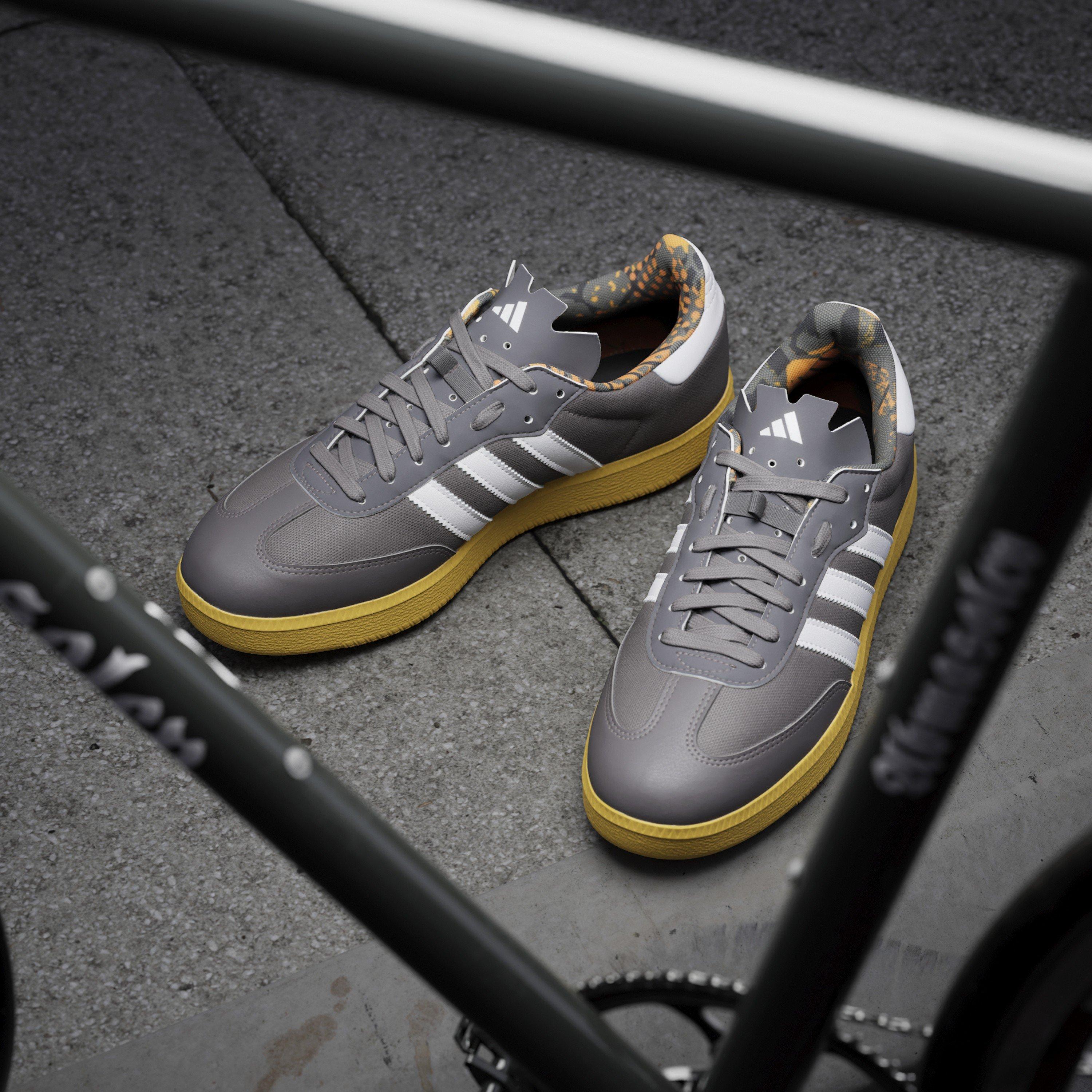 Houtskool - adidas - Kids' Velosamba Made With Nature Road Cycling Shoes - 14