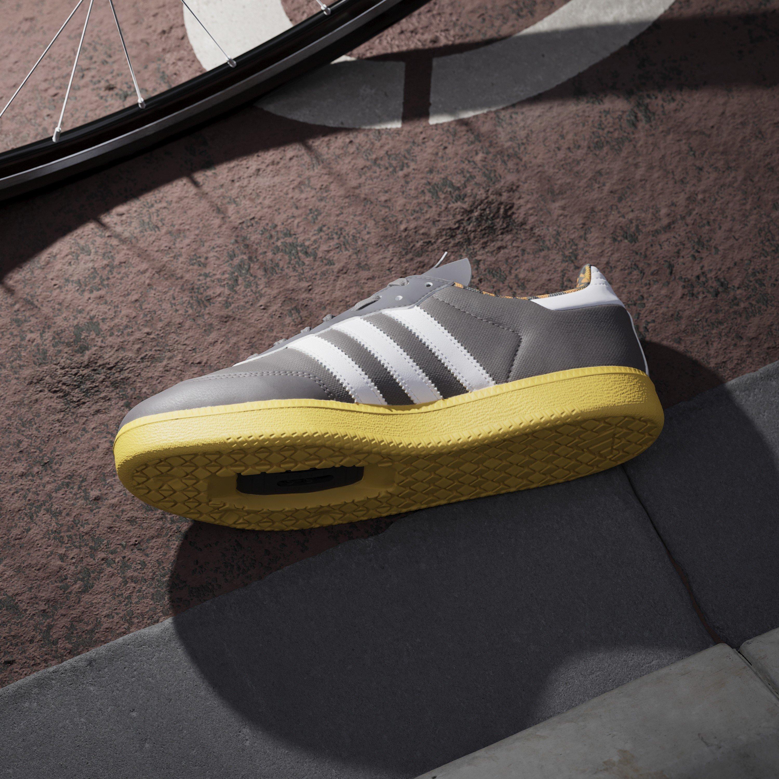 Houtskool - adidas - Kids' Velosamba Made With Nature Road Cycling Shoes - 16