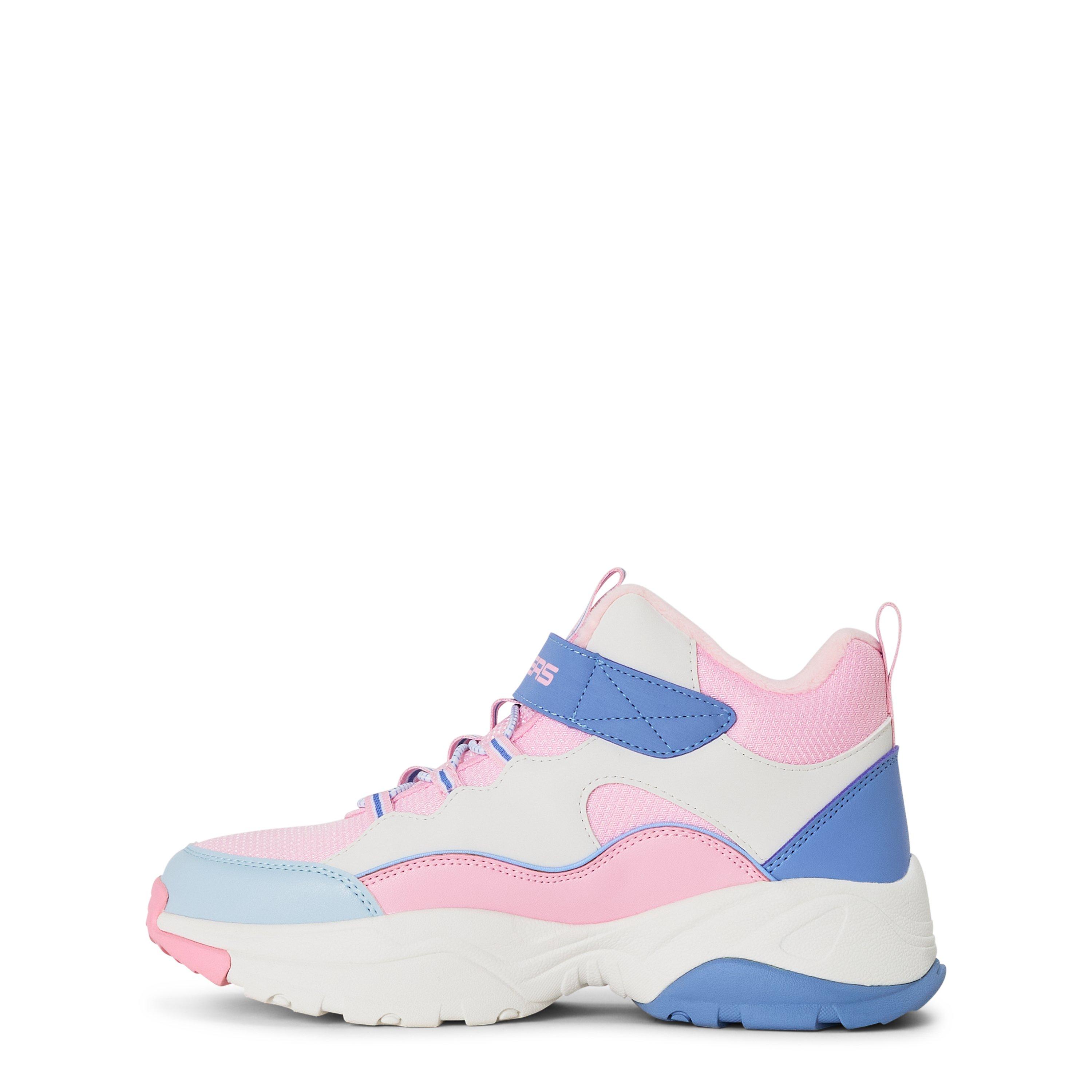 Pink/Lavender - Skechers - Unisex Kids' High-Top Trainers - 2