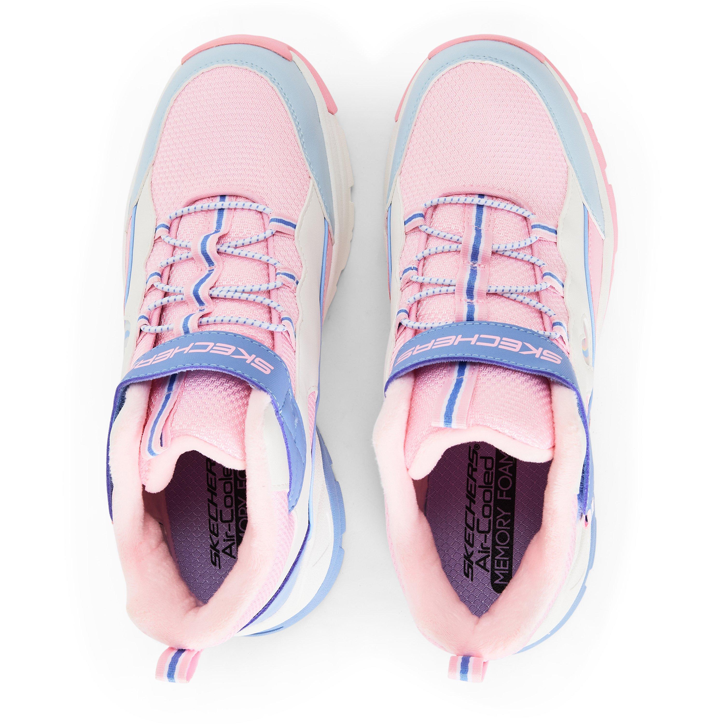 Pink/Lavender - Skechers - Unisex Kids' High-Top Trainers - 4