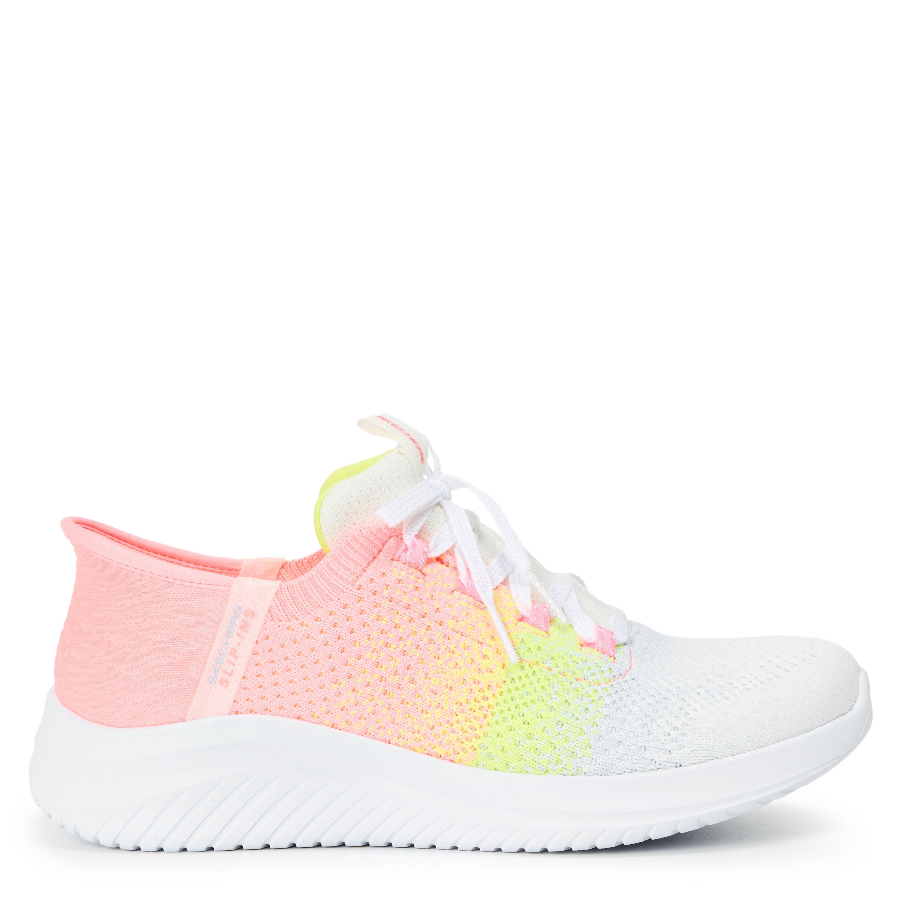 Skechers  Kids ' Slip On Trainers - Coral/ - 5 (38)