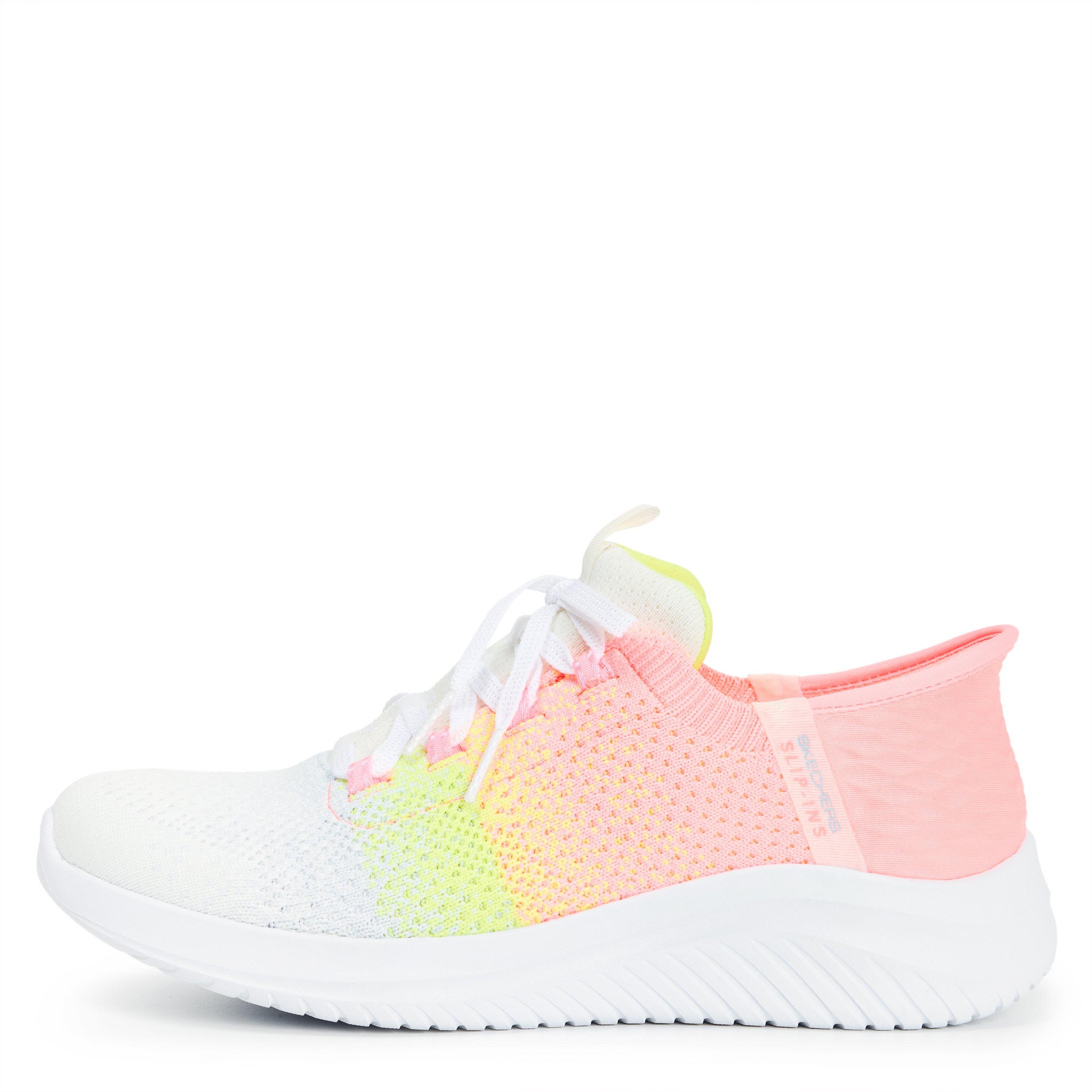 Coral/Multi - Skechers - Skechers Ultraflex 3 Jn99 - 2