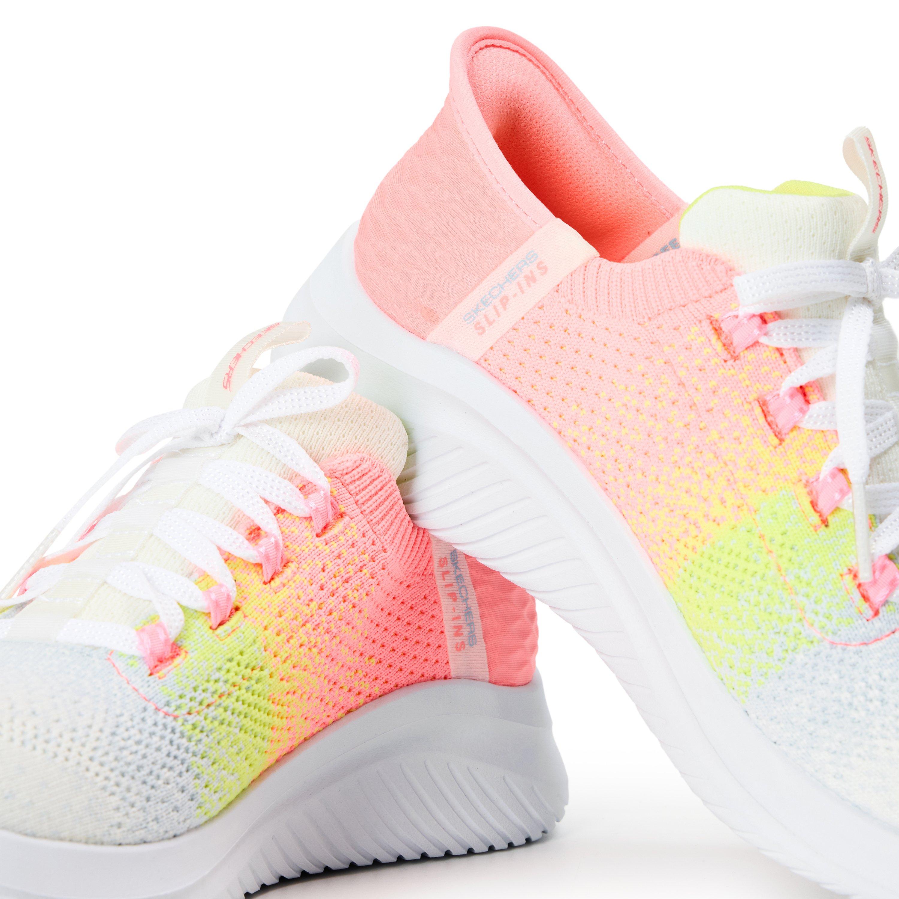 Coral/Multi - Skechers - Skechers Ultraflex 3 Jn99 - 3