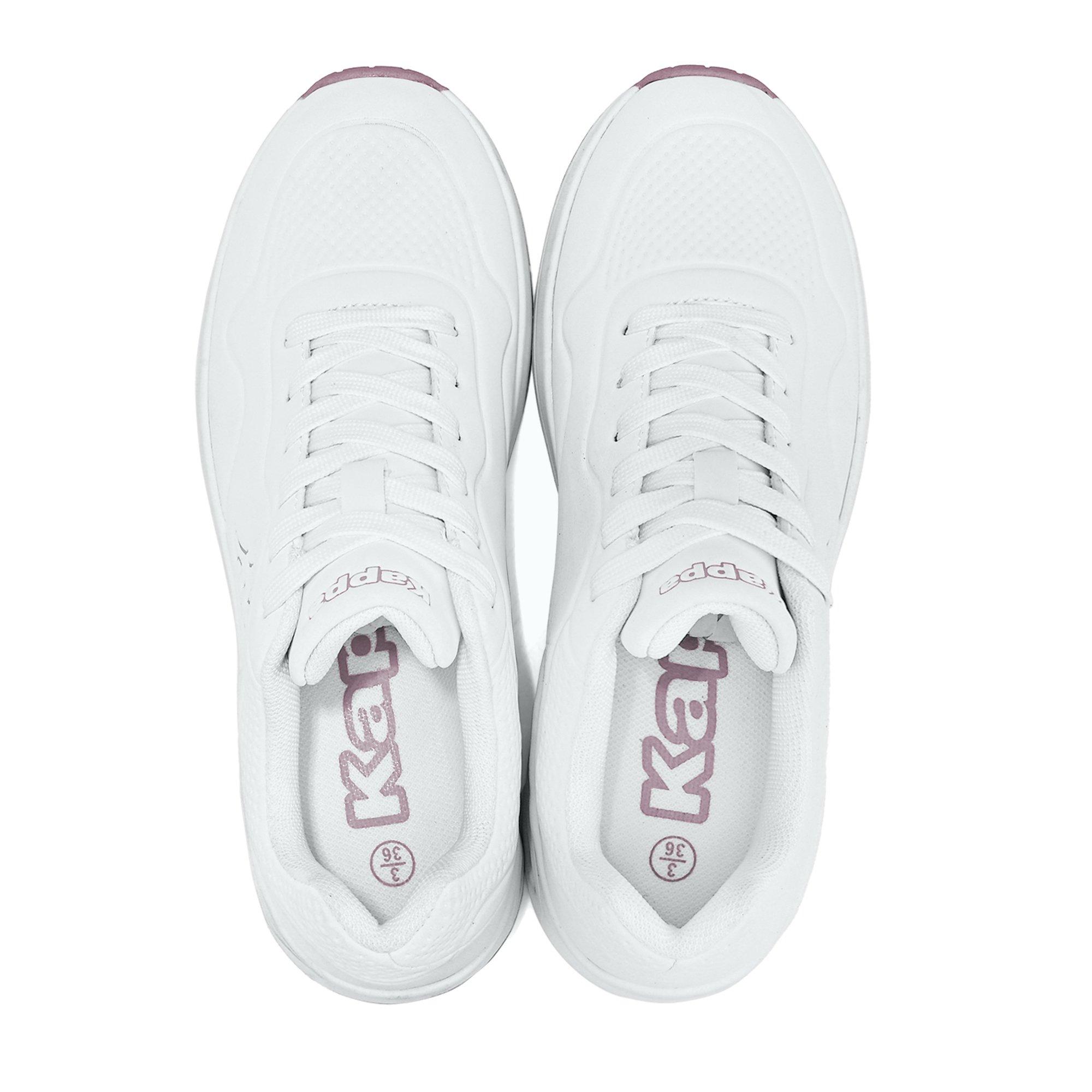 White/Pink - Kappa - Bolla Junior Air Bubble Trainers - 4