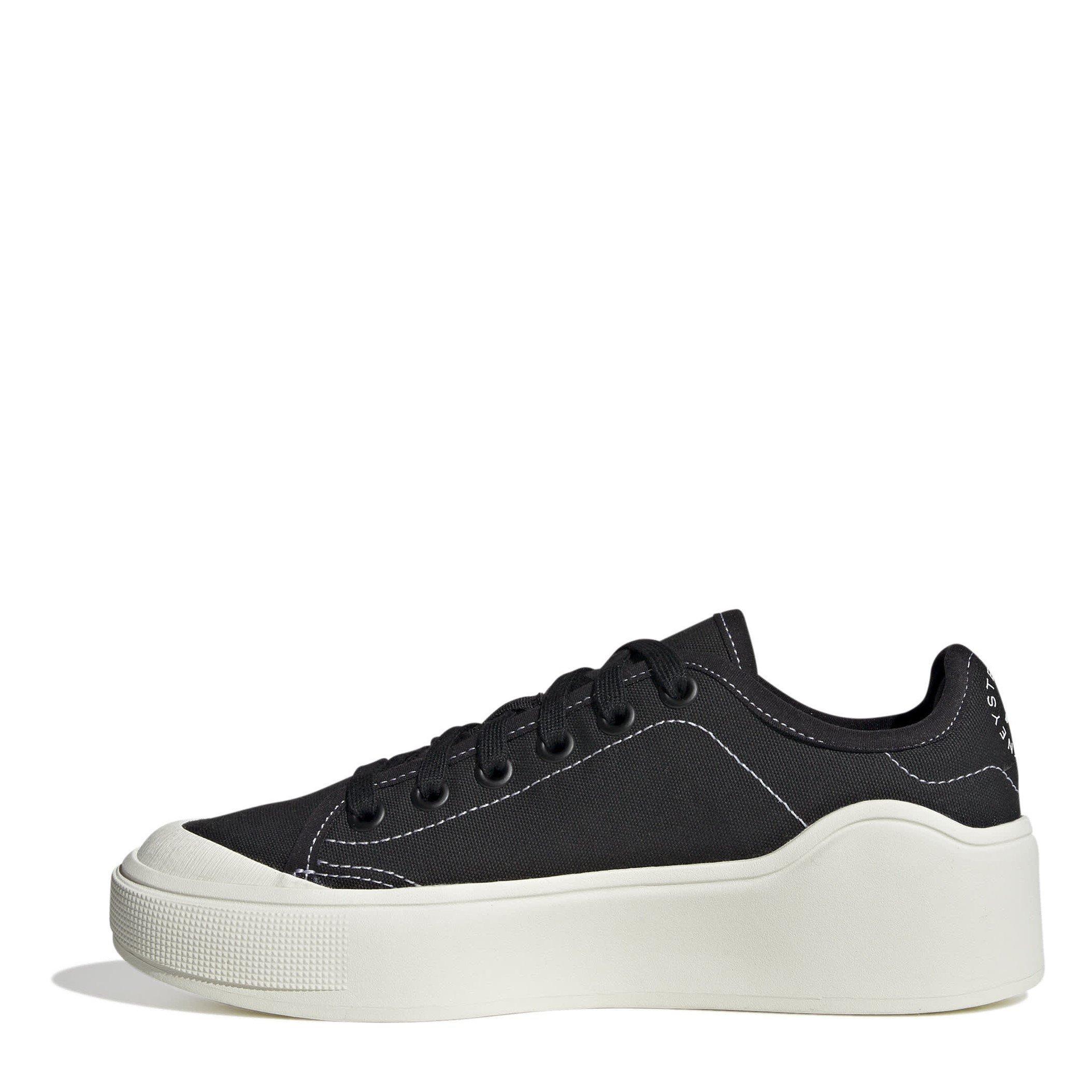 Black - adidas Originals - Court Trainers - 2