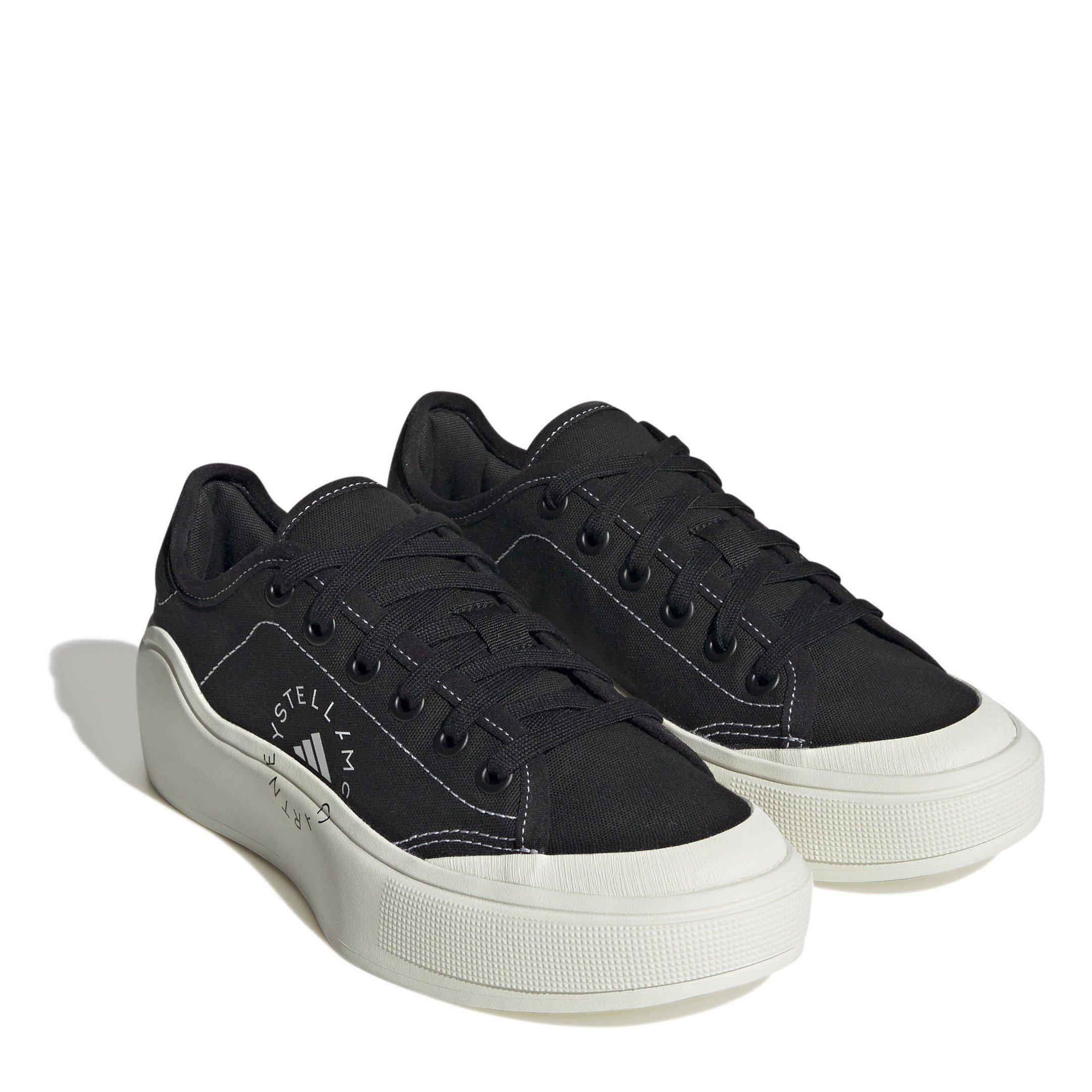 Black - adidas Originals - Court Trainers - 3