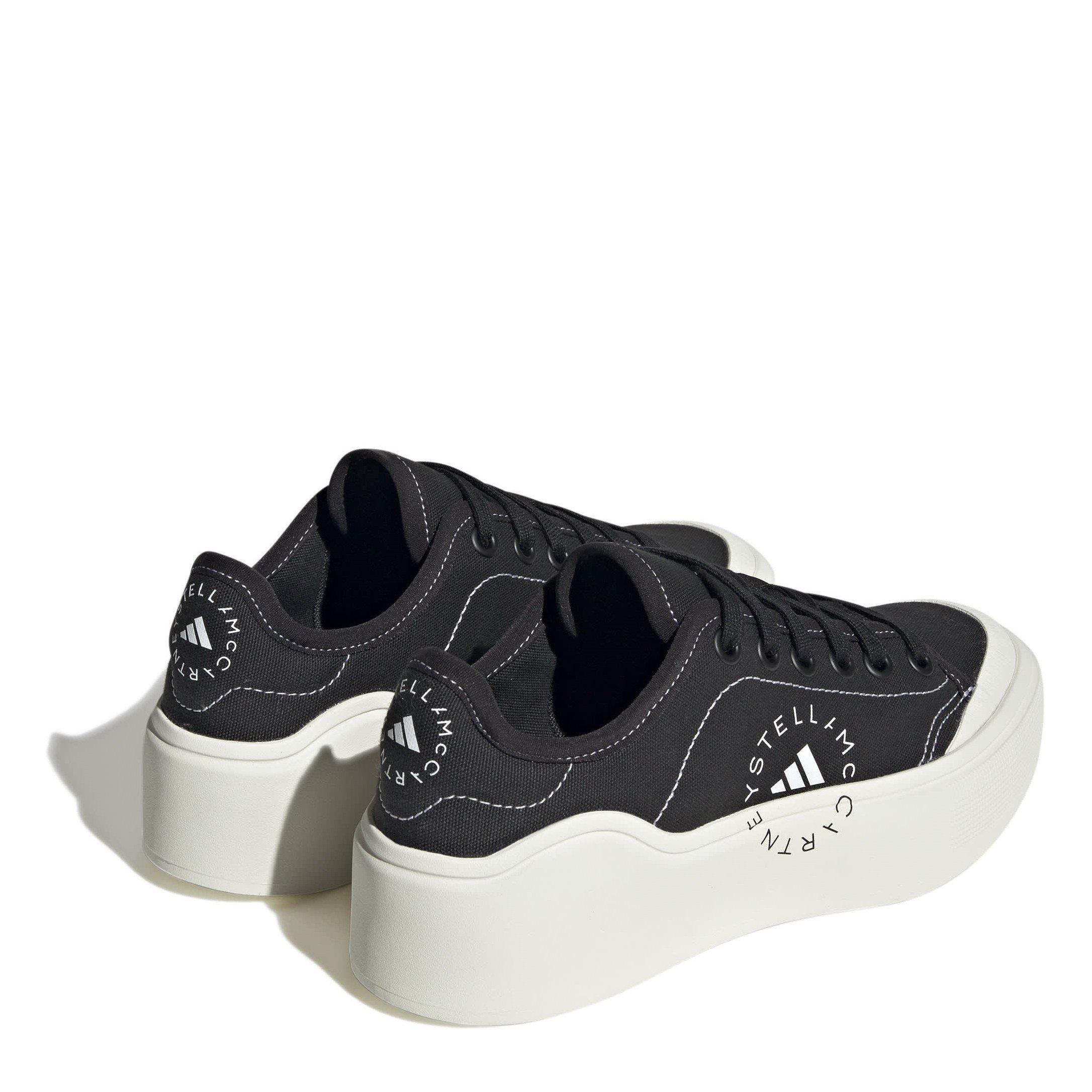 Black - adidas Originals - Court Trainers - 4