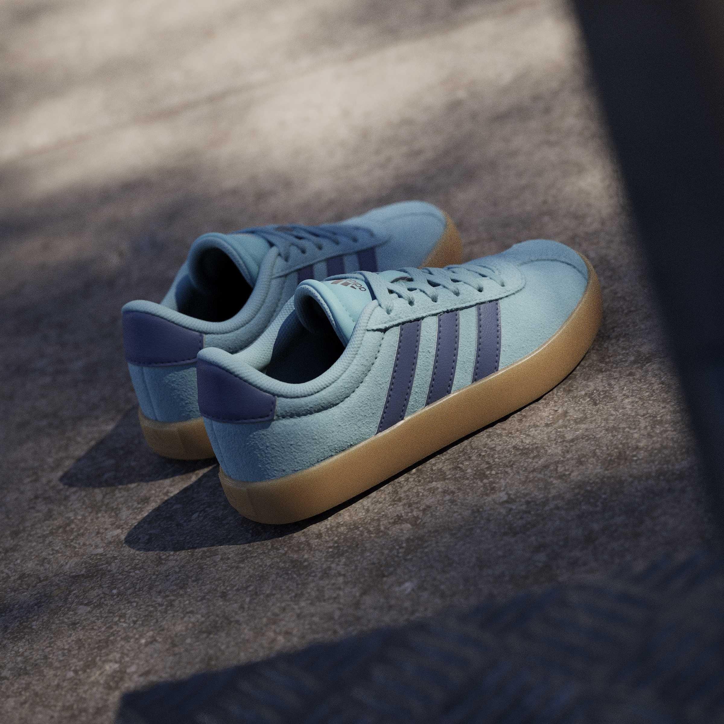 Mint Ton/Prelov - adidas - Kids' VL Court 3.0 Trainers - 13