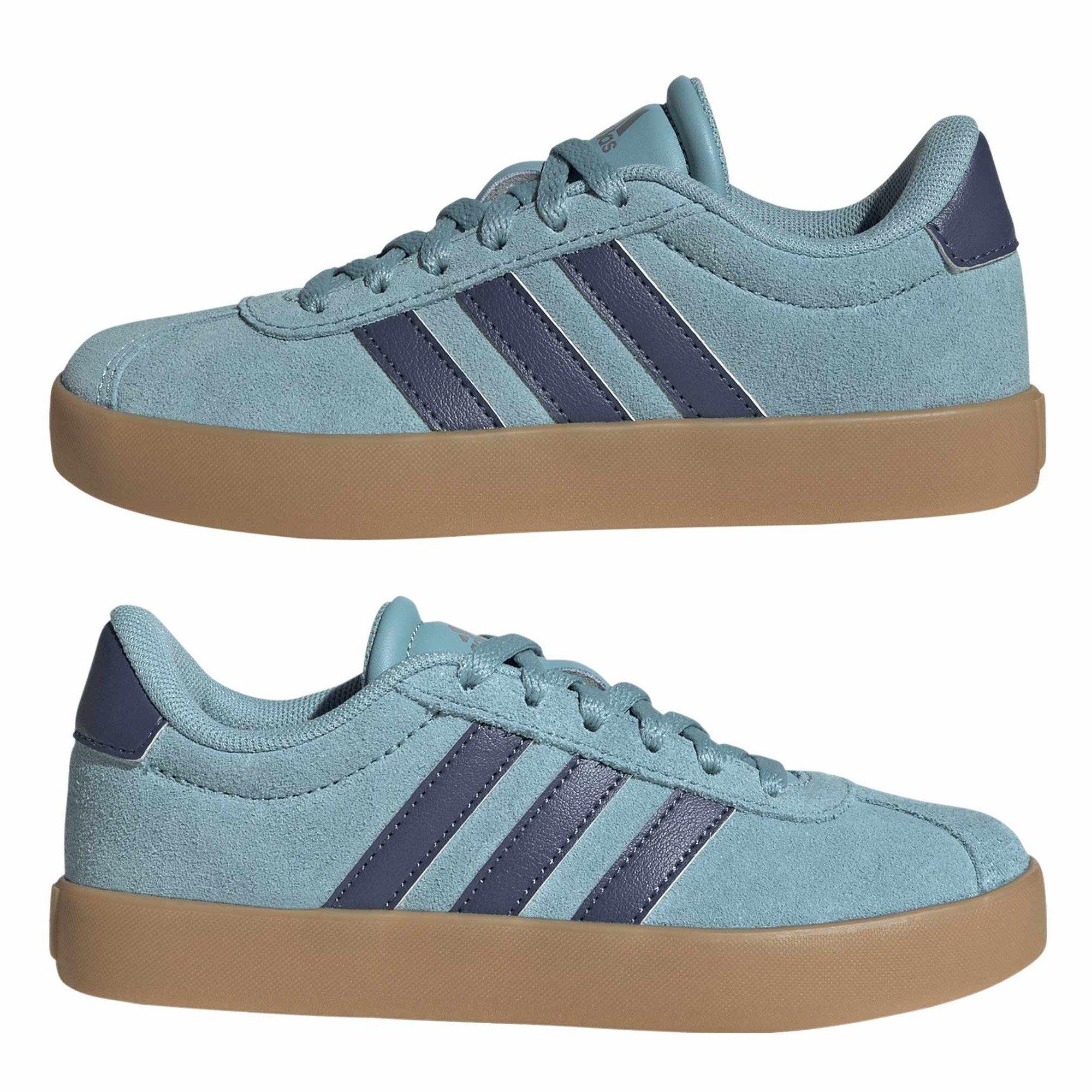 Mint Ton/Prelov - adidas - Kids' VL Court 3.0 Trainers - 9