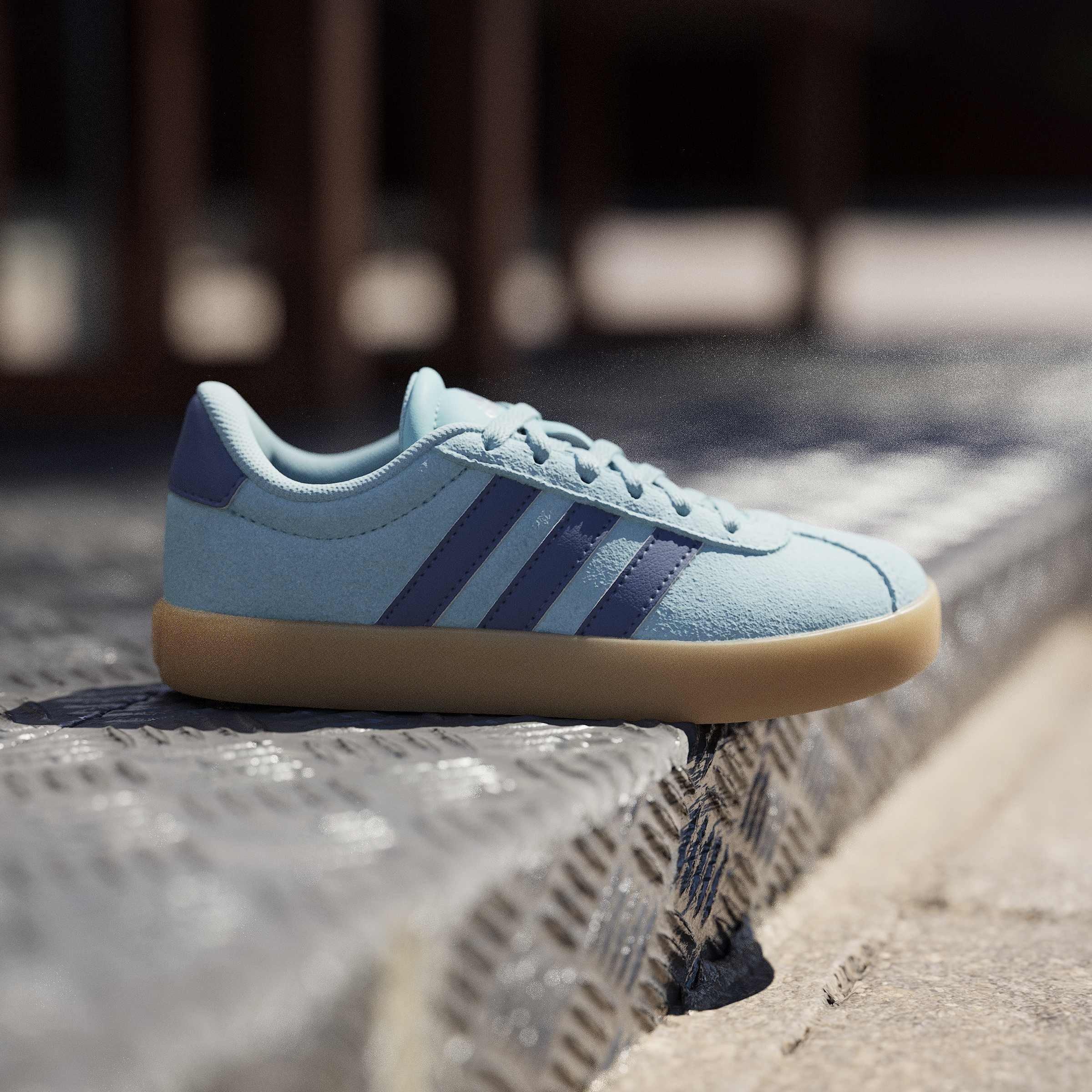 Mint Ton/Prelov - adidas - Kids' VL Court 3.0 Trainers - 10
