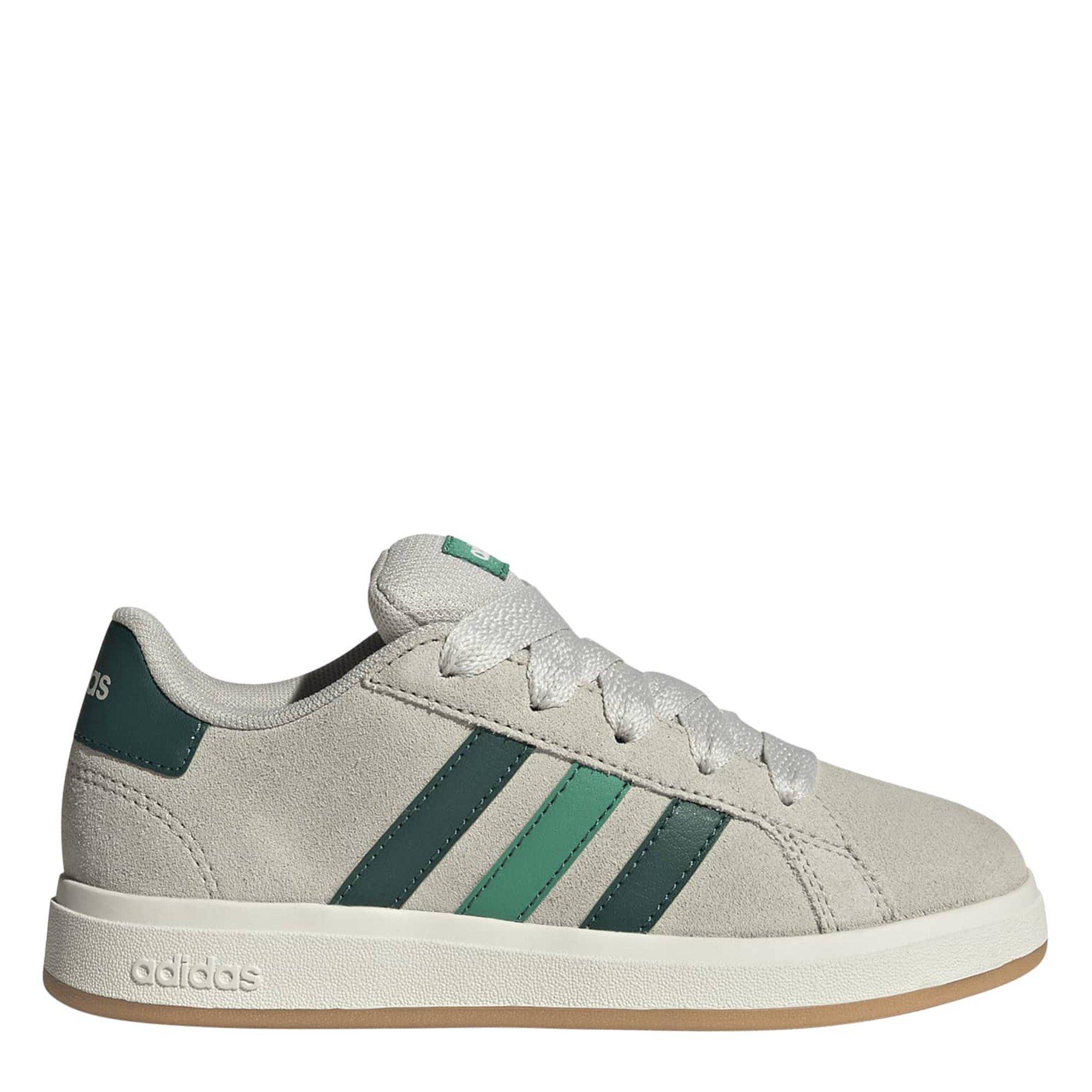 Adidas  Kids Kids' Grand Court Trainers - Wonder Alumina - 1 (33)